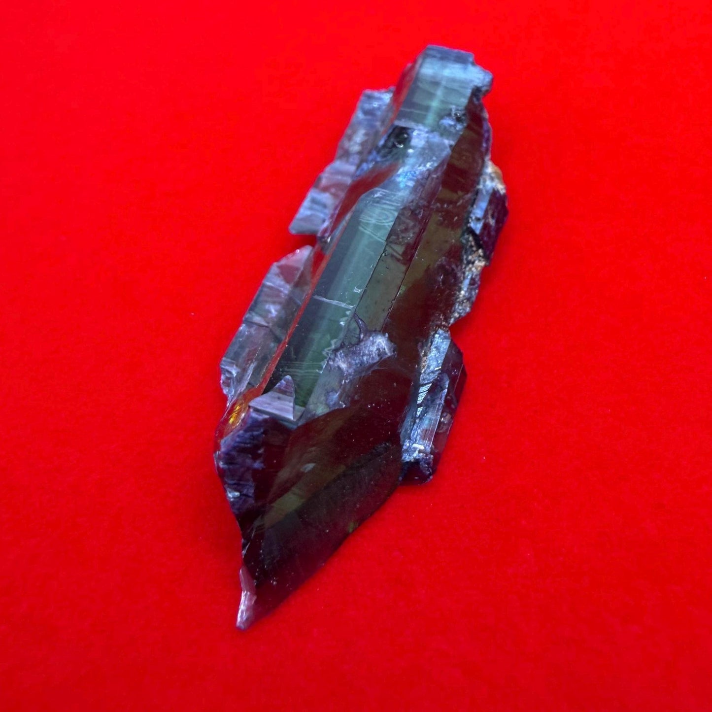 Rare Brazilian Vivianite Crystal: Reiki Energy Stone, Collector's Gem, 4.61g/23.05ct