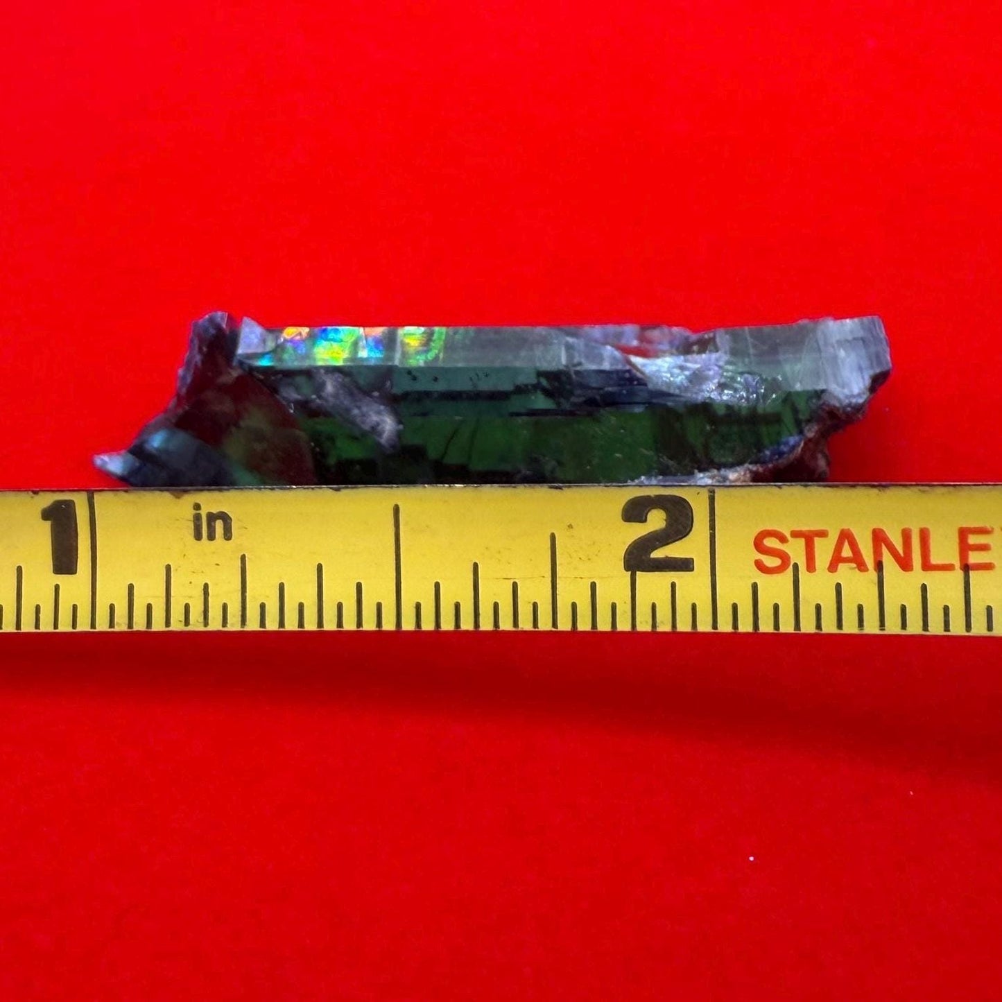 Rare Brazilian Vivianite Crystal: Reiki Energy Stone, Collector's Gem, 4.61g/23.05ct