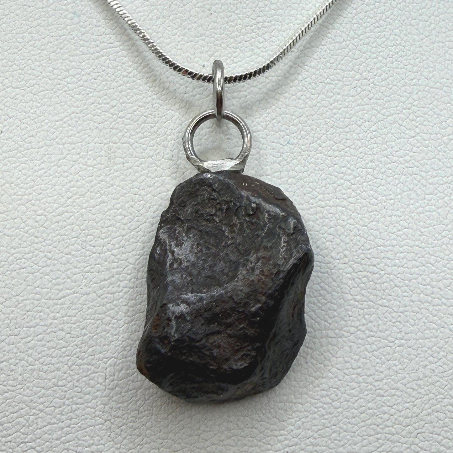 Canyon Diablo Iron Meteorite Pendant: Arizona Space Gift, 9.37 grams