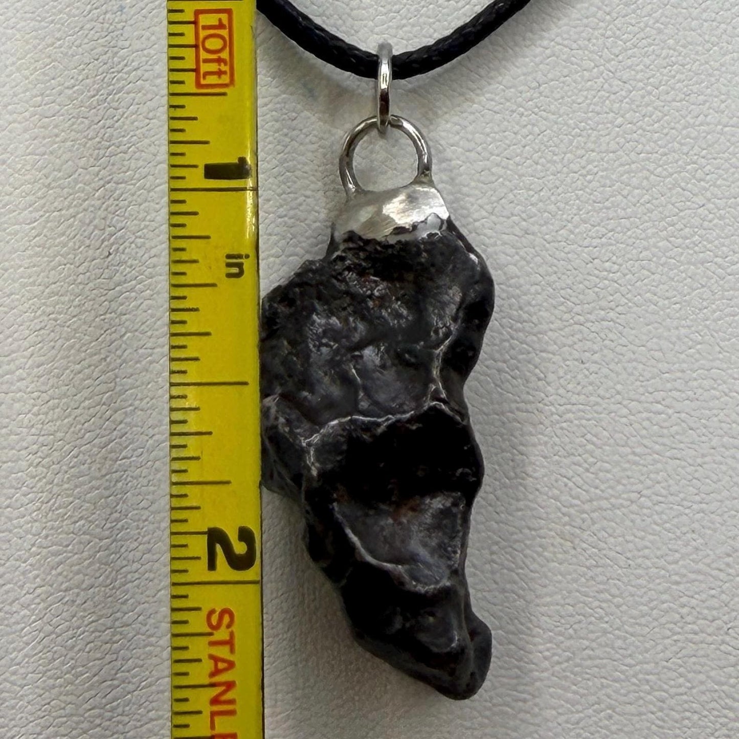 Sikhote-Alin Iron Meteorite Pendant: Astronomy Space Gift, 16.75g