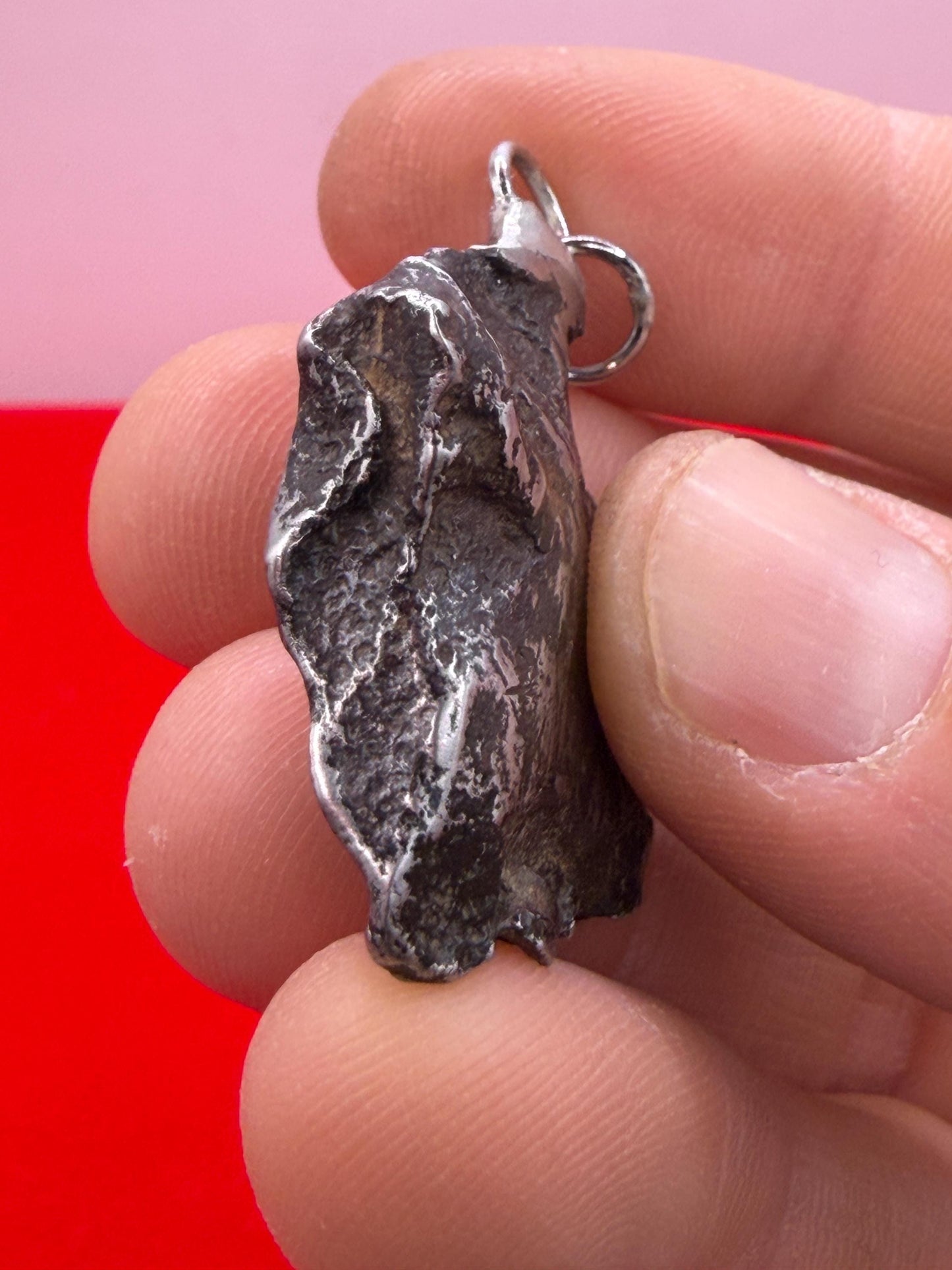 Unique Iron Meteorite Specimen Gebel Kamil, Astronomy Gift, Space Gift, Iron Meteorite, Egypt, 20.61g