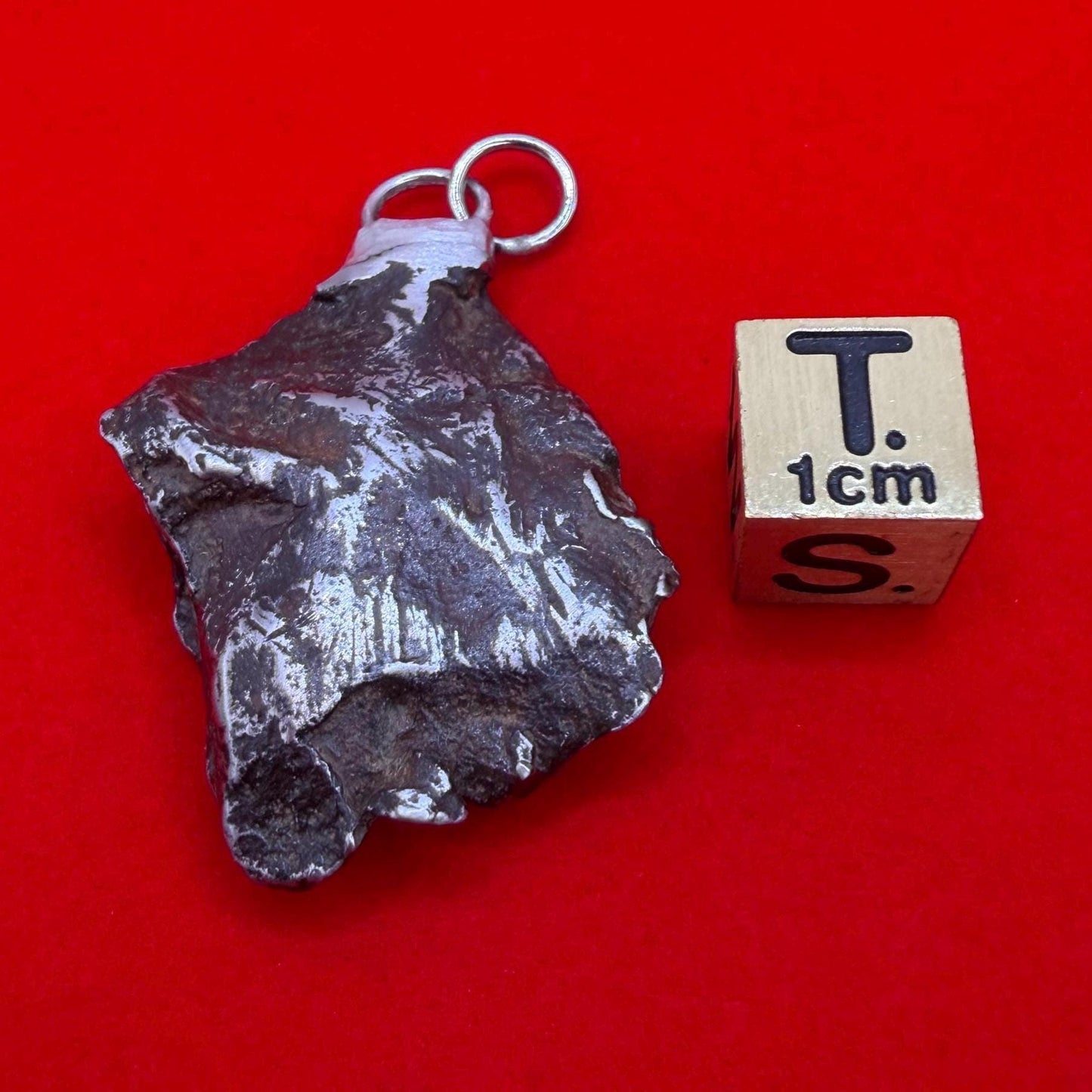 Unique Iron Meteorite Specimen Gebel Kamil, Astronomy Gift, Space Gift, Iron Meteorite, Egypt, 20.61g