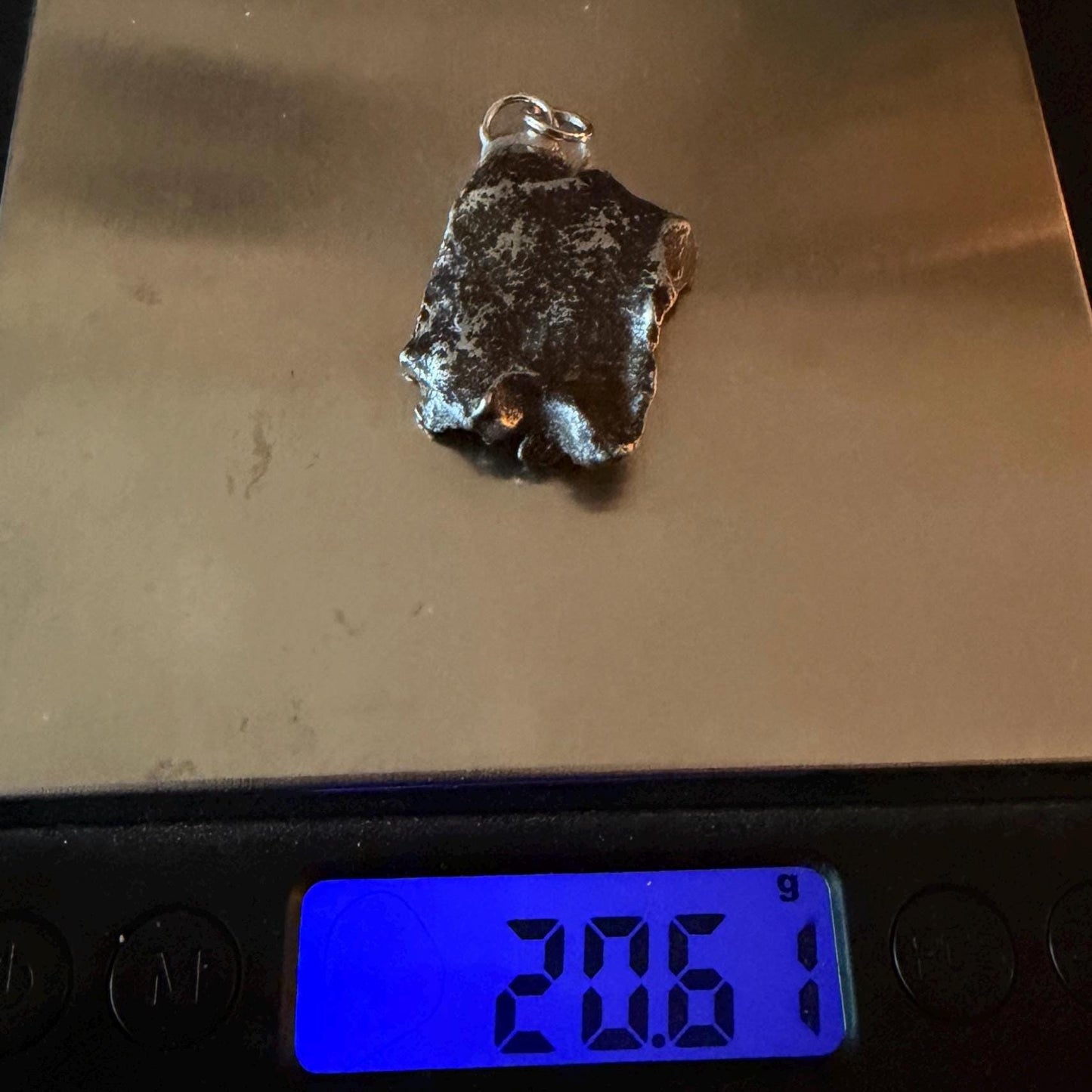 Unique Iron Meteorite Specimen Gebel Kamil, Astronomy Gift, Space Gift, Iron Meteorite, Egypt, 20.61g