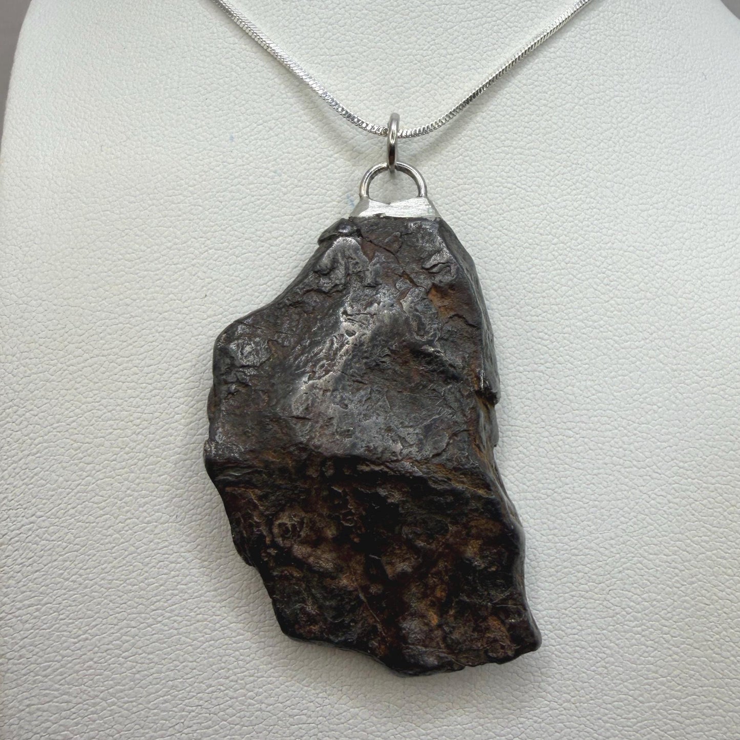 Canyon Diablo Iron Meteorite Pendant: Arizona Space Gift, 41.78 grams