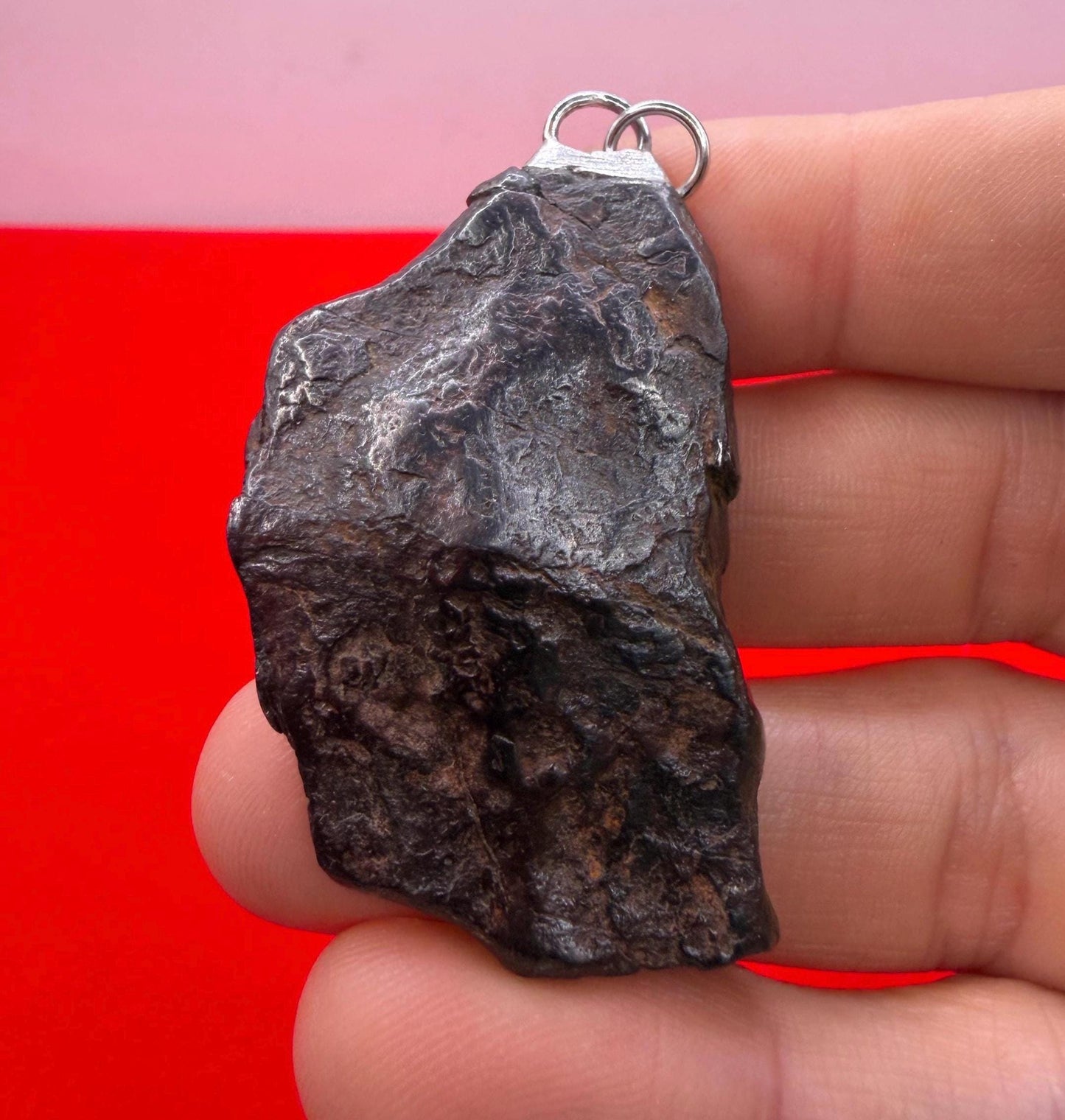 Canyon Diablo Iron Meteorite Pendant: Arizona Space Gift, 41.78 grams