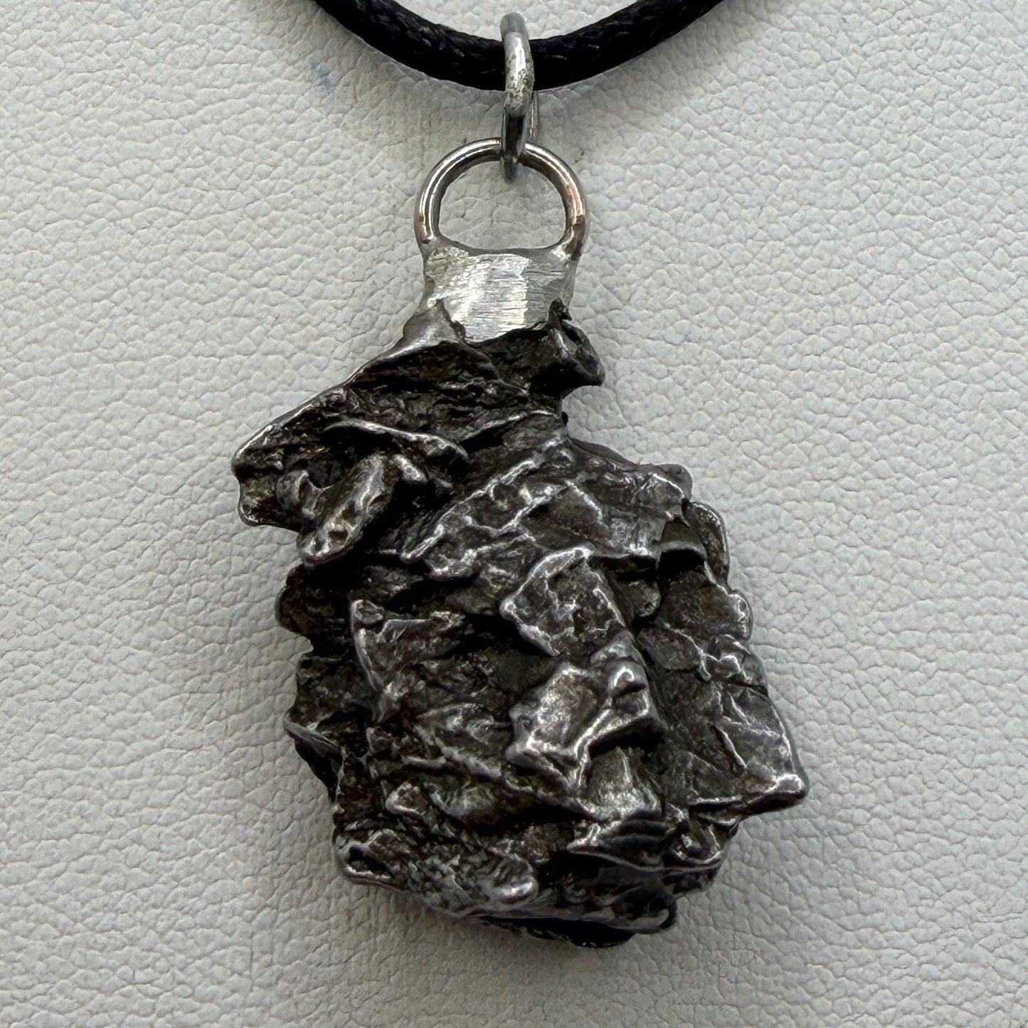 Campo del Cielo Meteorite Pendant: Authentic Iron Meteorite, Space Gift, 13.43 grams