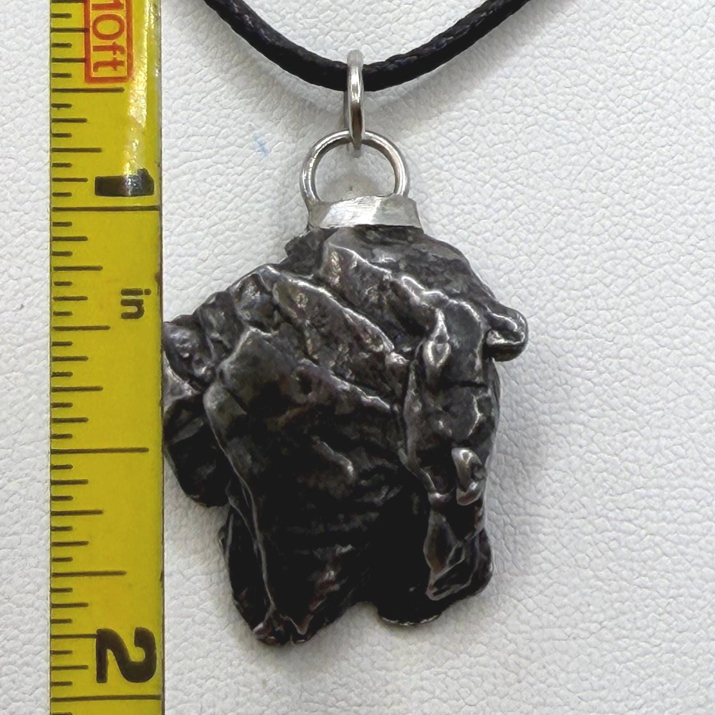 Campo del Cielo Meteorite Pendant: Authentic Iron Meteorite, Space Gift, 13.64 grams