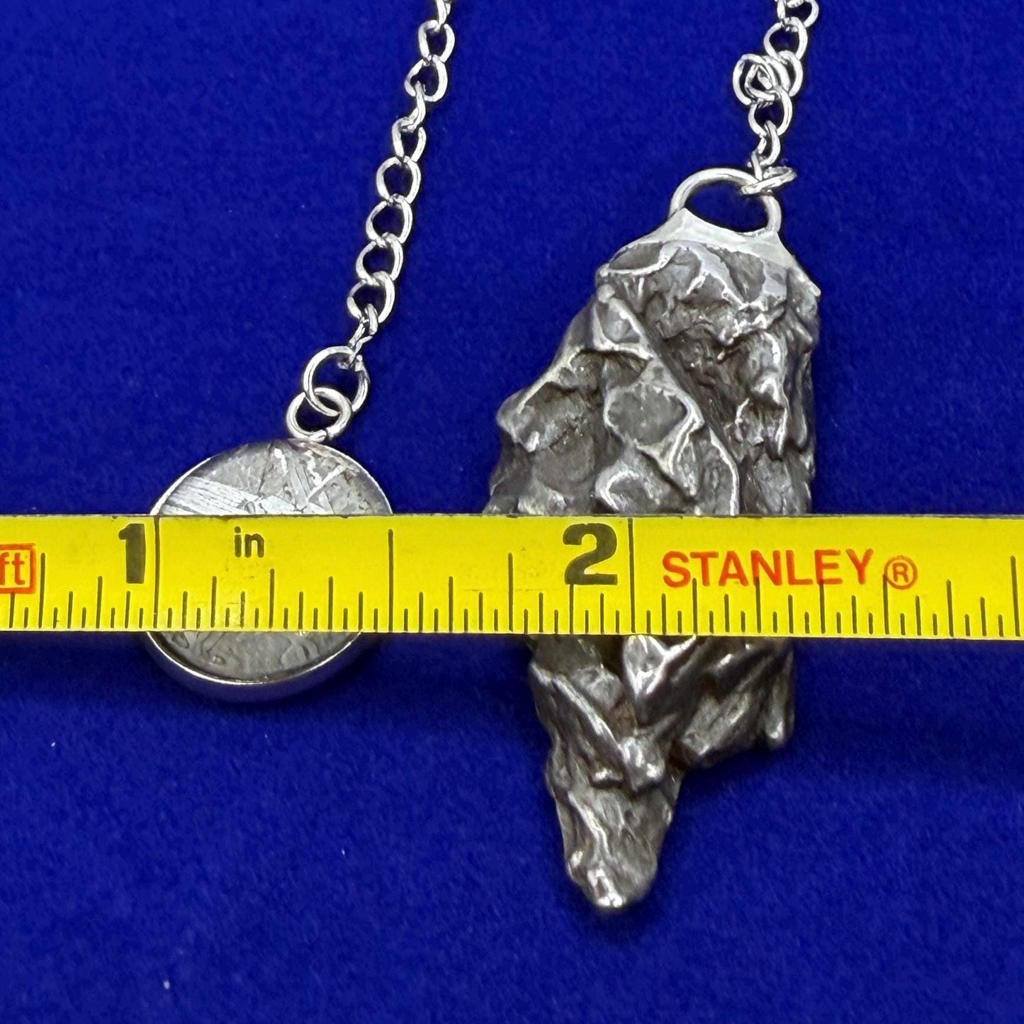 Campo del Cielo Meteorite Pendulum, Rare Cosmic Divination Tool, Crystal Healing Gift, 22.84g