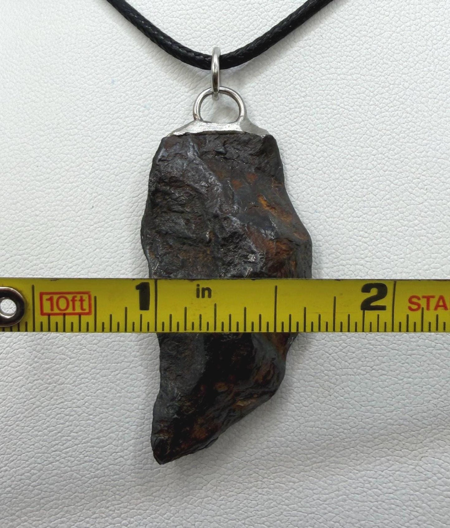 Canyon Diablo Iron Meteorite Pendant: Arizona Space Gift, 23.34 grams