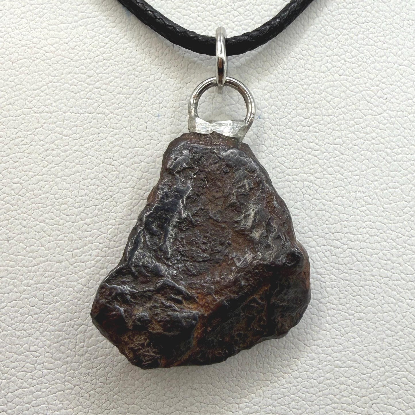 Canyon Diablo Iron Meteorite Pendant: Arizona Space Gift, 8.08 grams