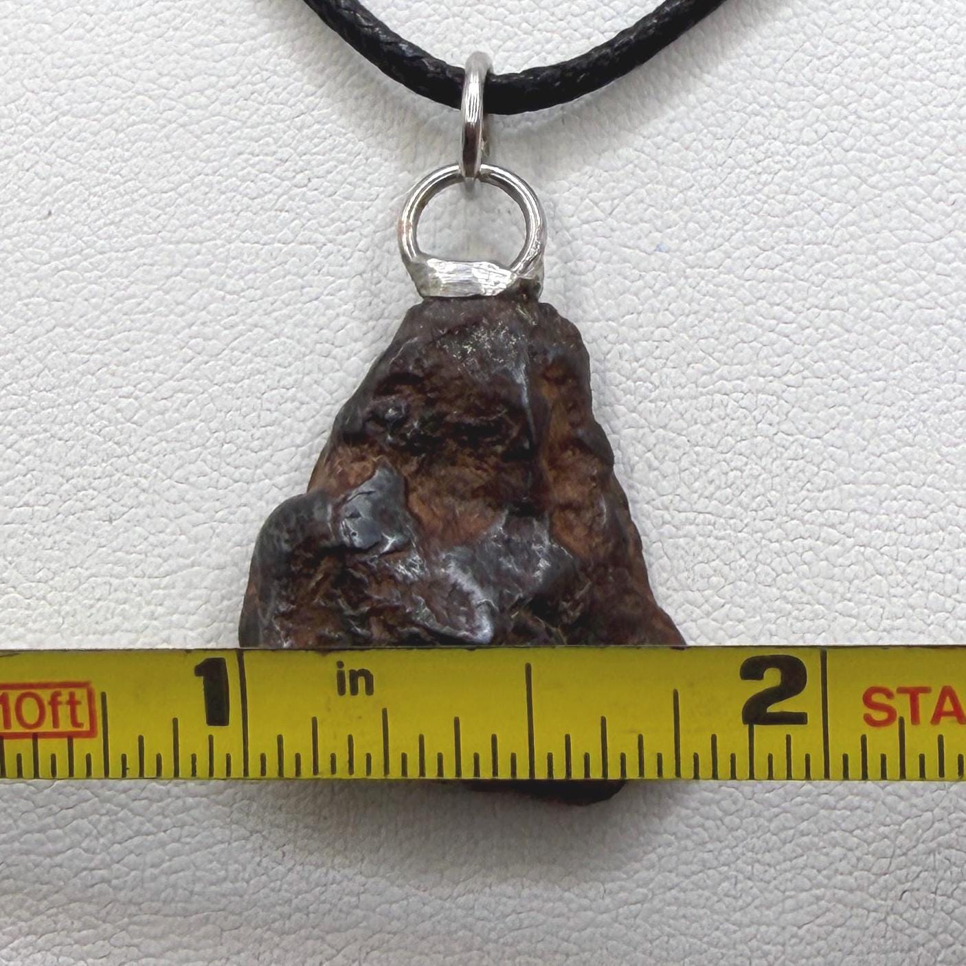Canyon Diablo Iron Meteorite Pendant: Arizona Space Gift, 8.08 grams