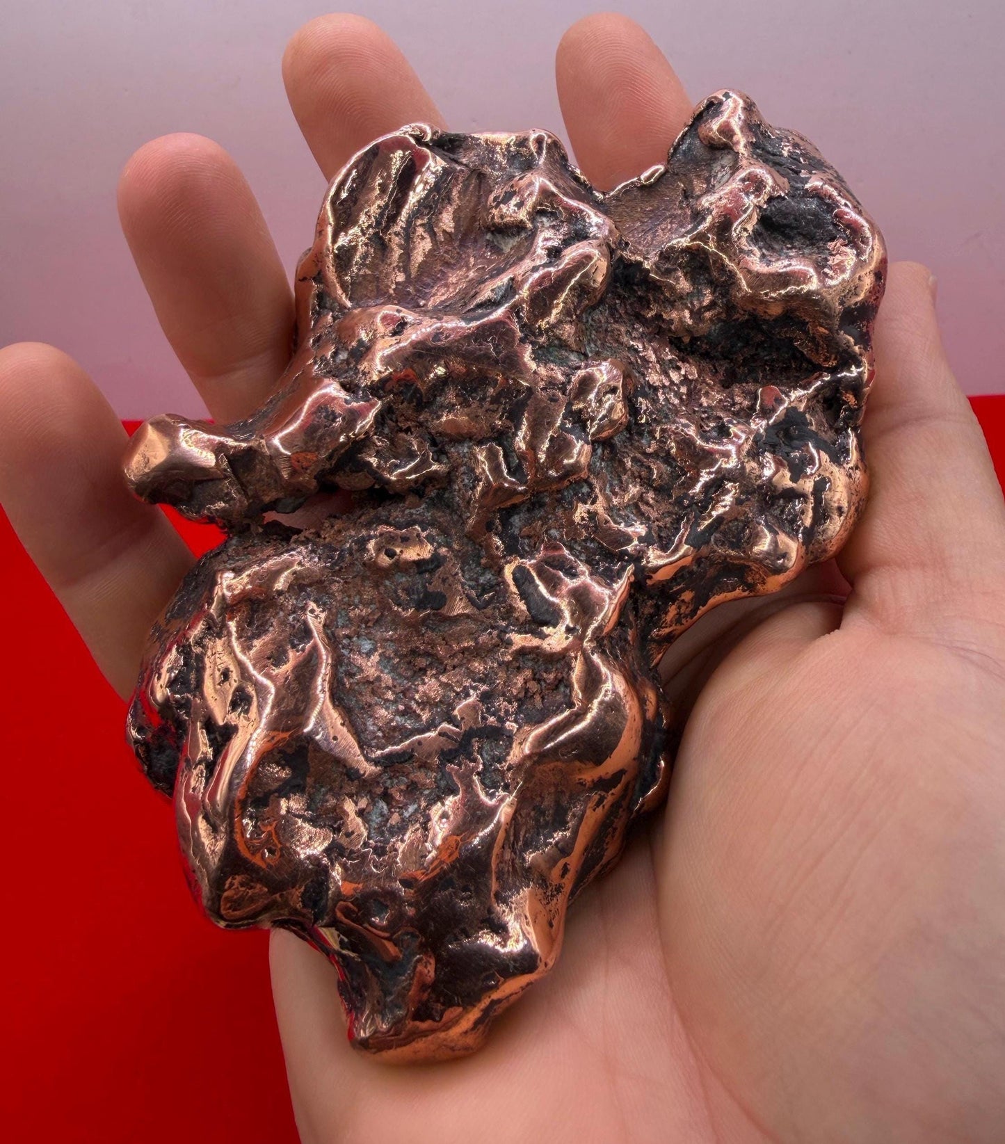 Michigan Float Copper, Keweenaw Native Copper, 1 lbs 11.1 ounces