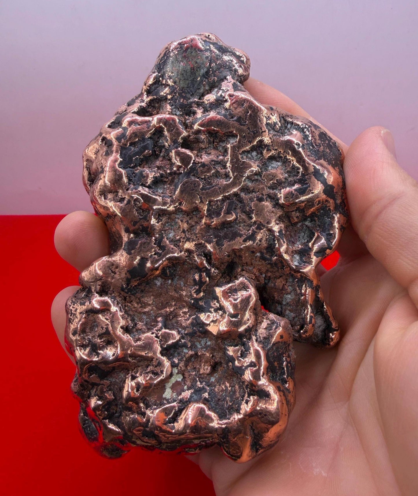 Michigan Float Copper, Keweenaw Native Copper, 1 lbs 11.1 ounces