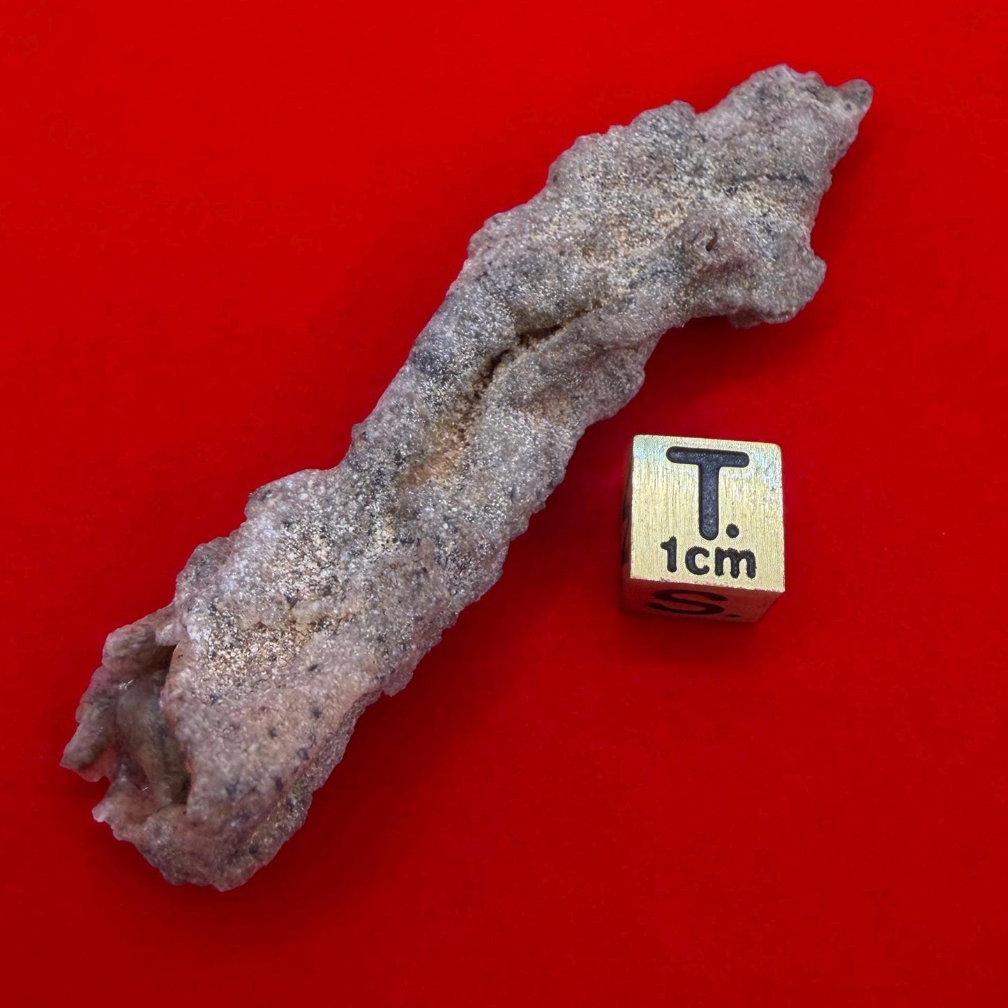 Sahara Desert Fulgurite: Fossilized Lightning Rock, Energy Work, 9.46 grams