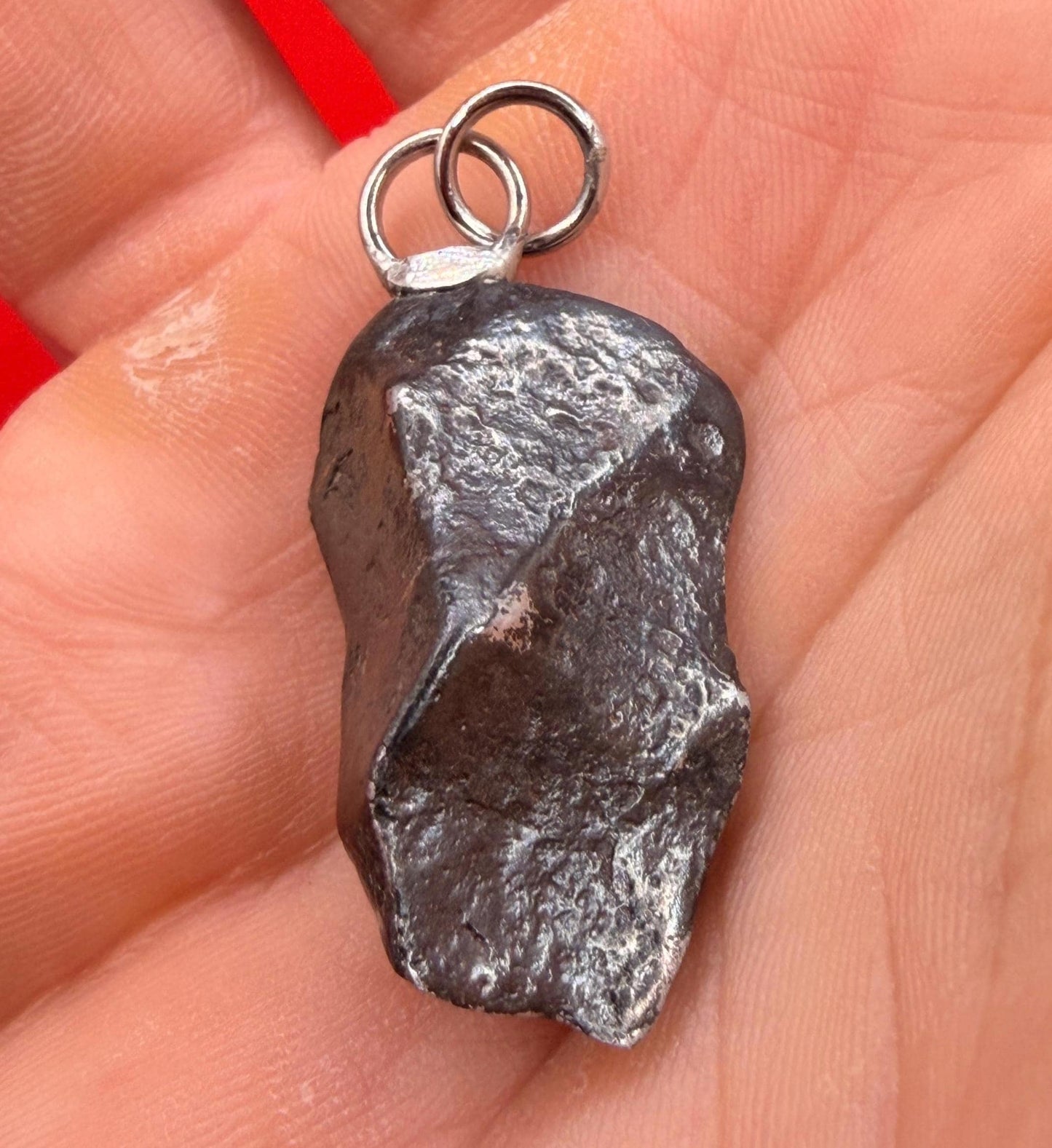 Canyon Diablo Iron Meteorite Pendant: Arizona Space Gift, 15.41 grams
