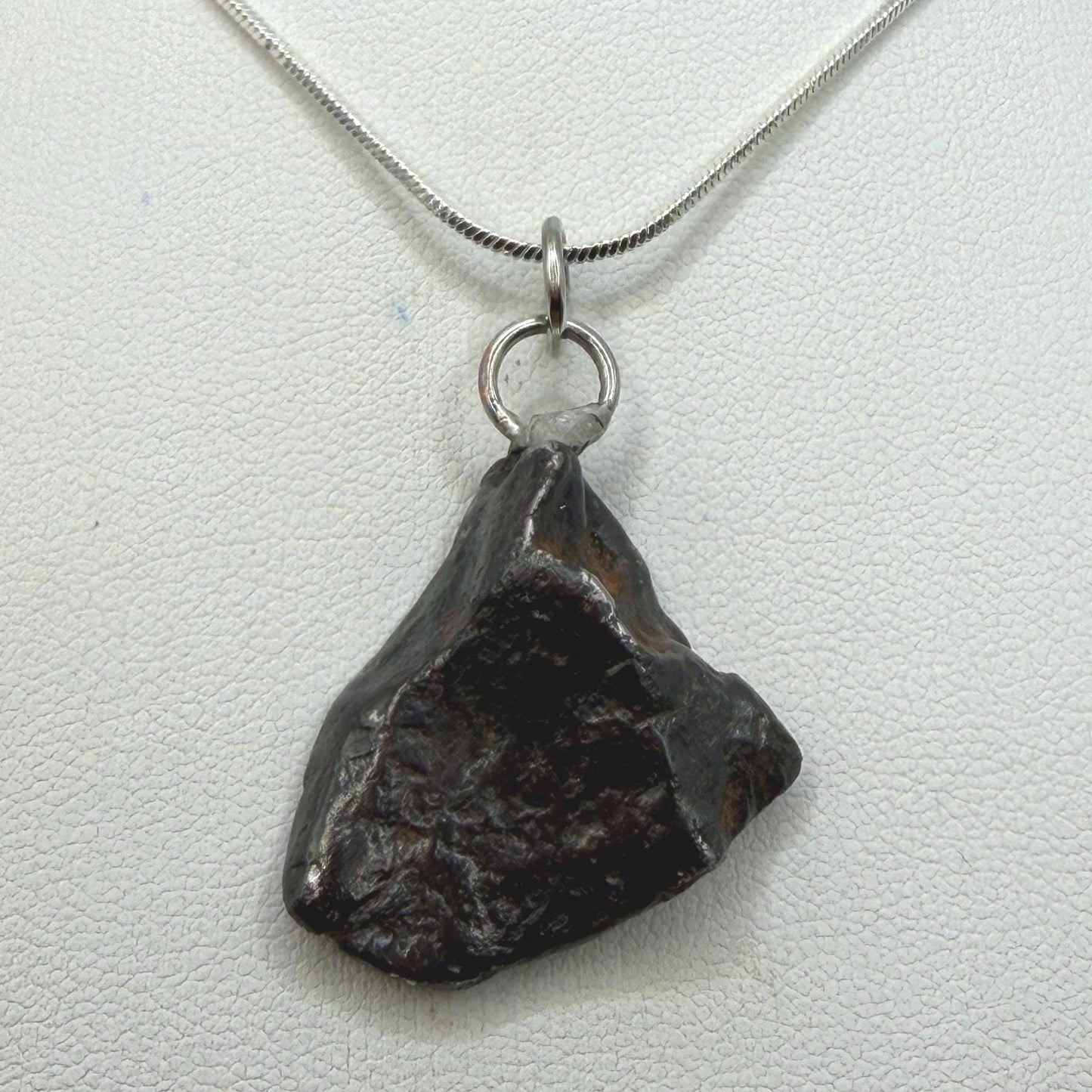 Canyon Diablo Iron Meteorite Pendant: Arizona Space Gift, 10.95 grams