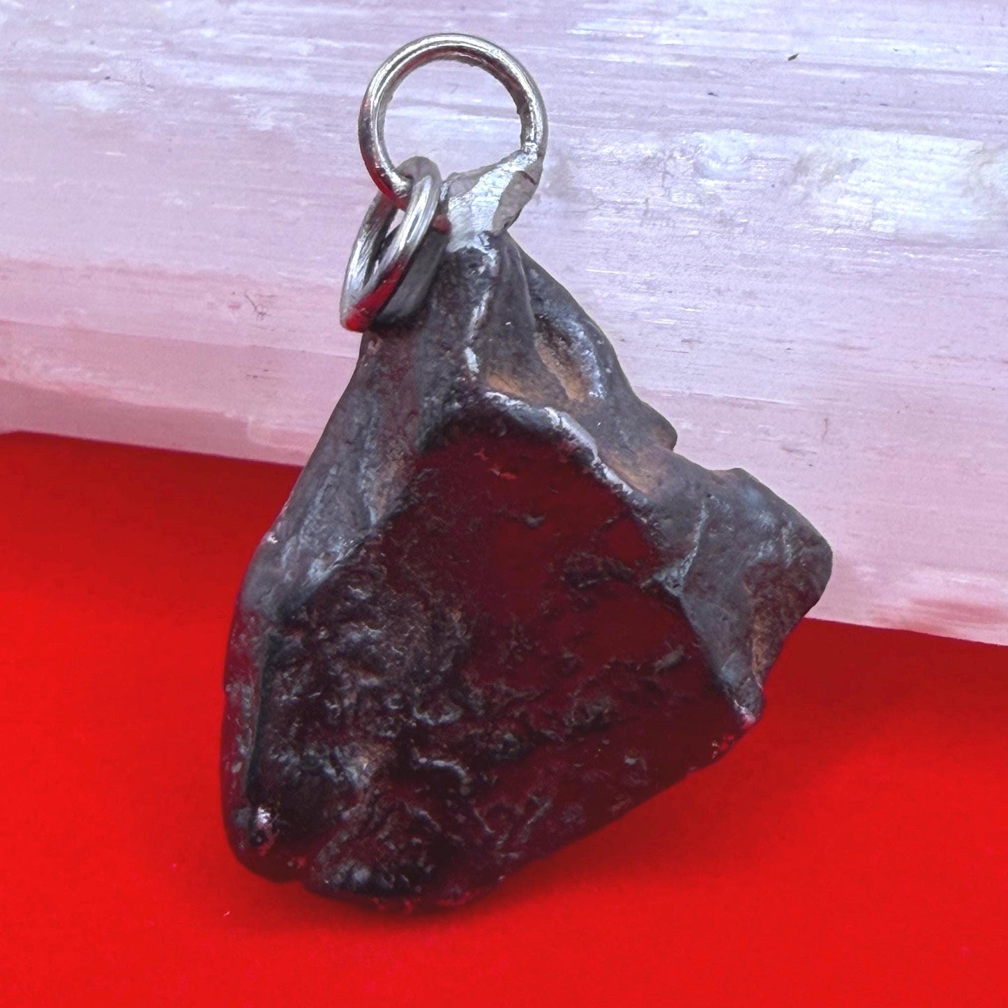 Canyon Diablo Iron Meteorite Pendant: Arizona Space Gift, 10.95 grams