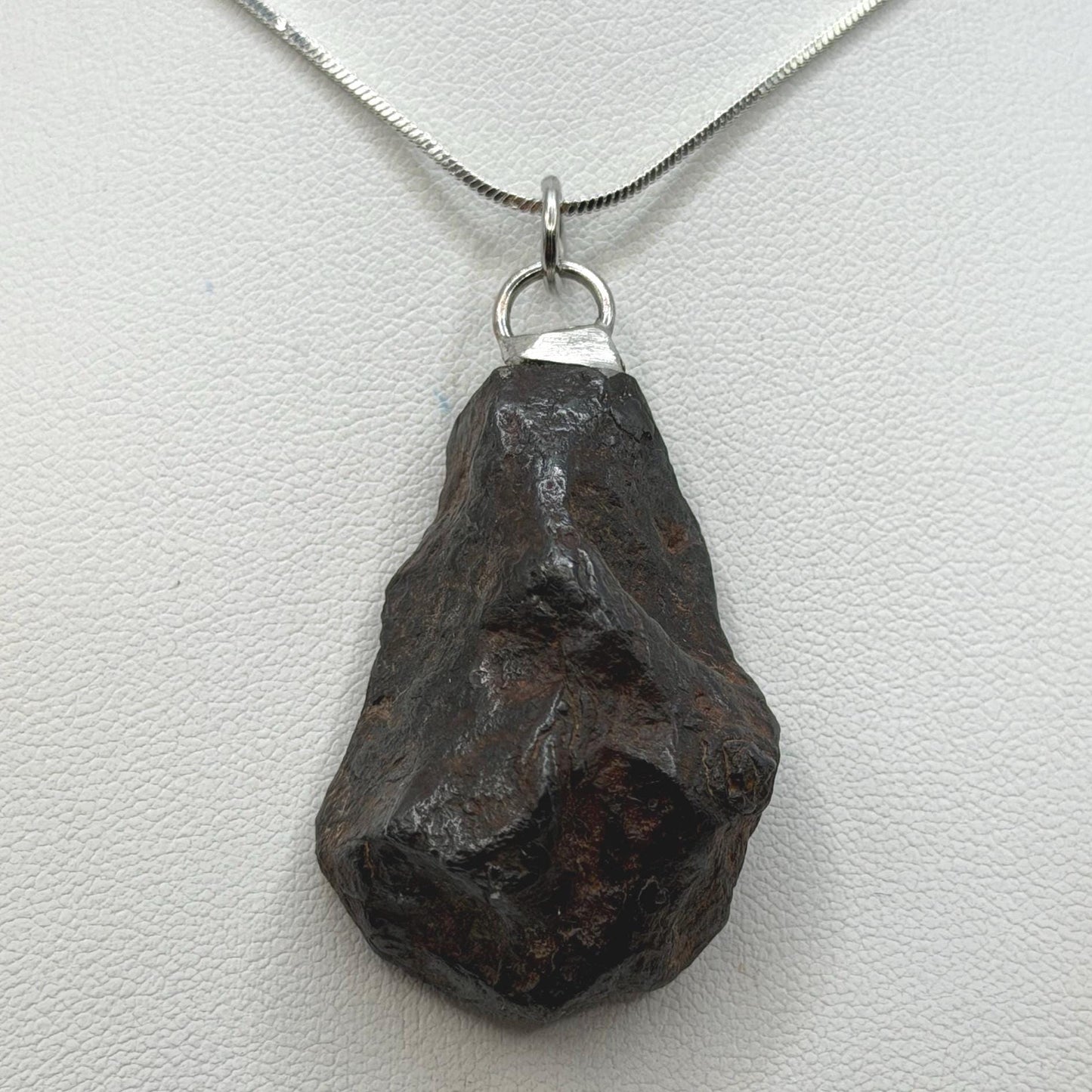 Canyon Diablo Iron Meteorite Pendant: Arizona Space Gift, 36.32 grams