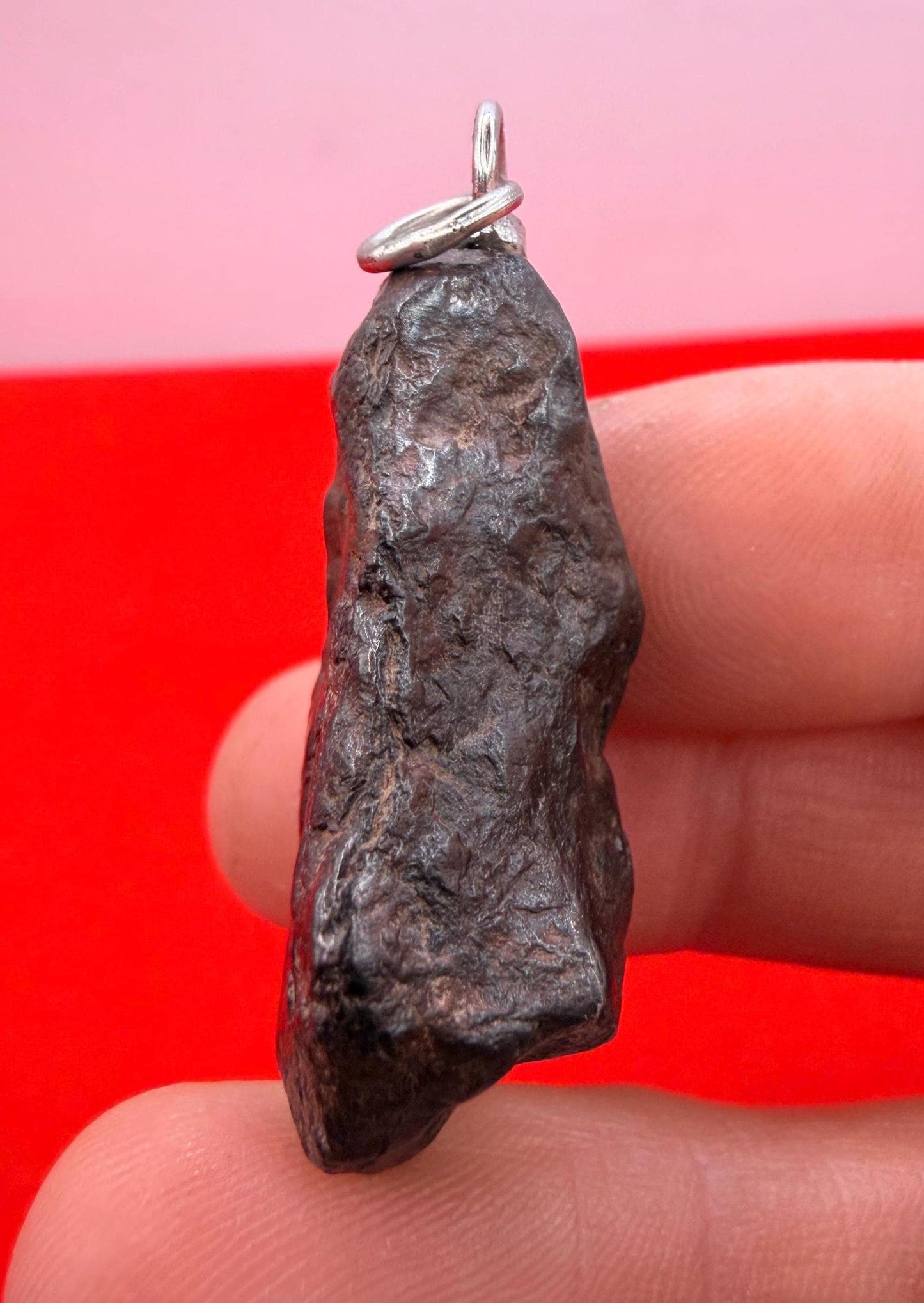 Canyon Diablo Iron Meteorite Pendant: Arizona Space Gift, 36.32 grams