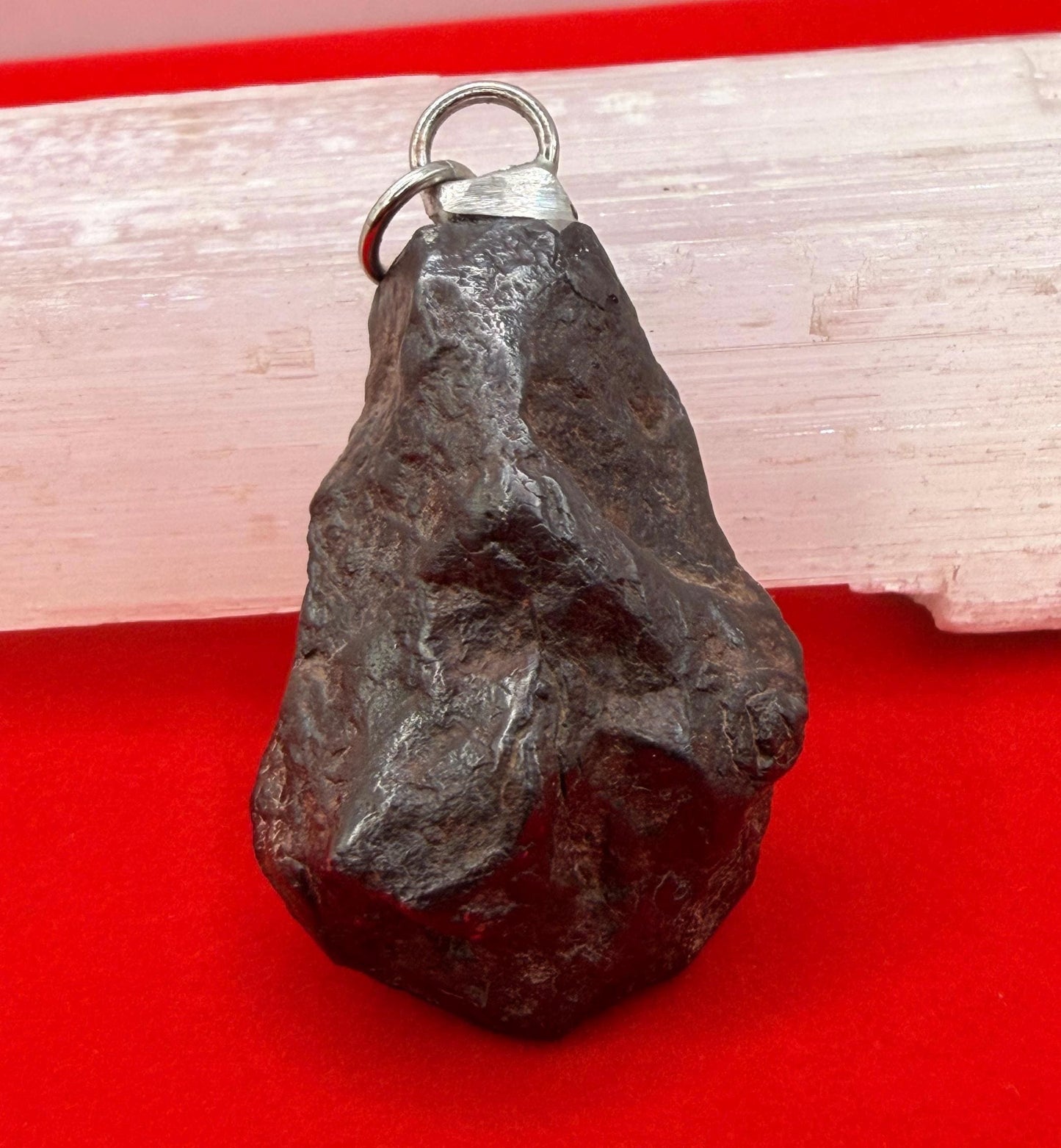Canyon Diablo Iron Meteorite Pendant: Arizona Space Gift, 36.32 grams