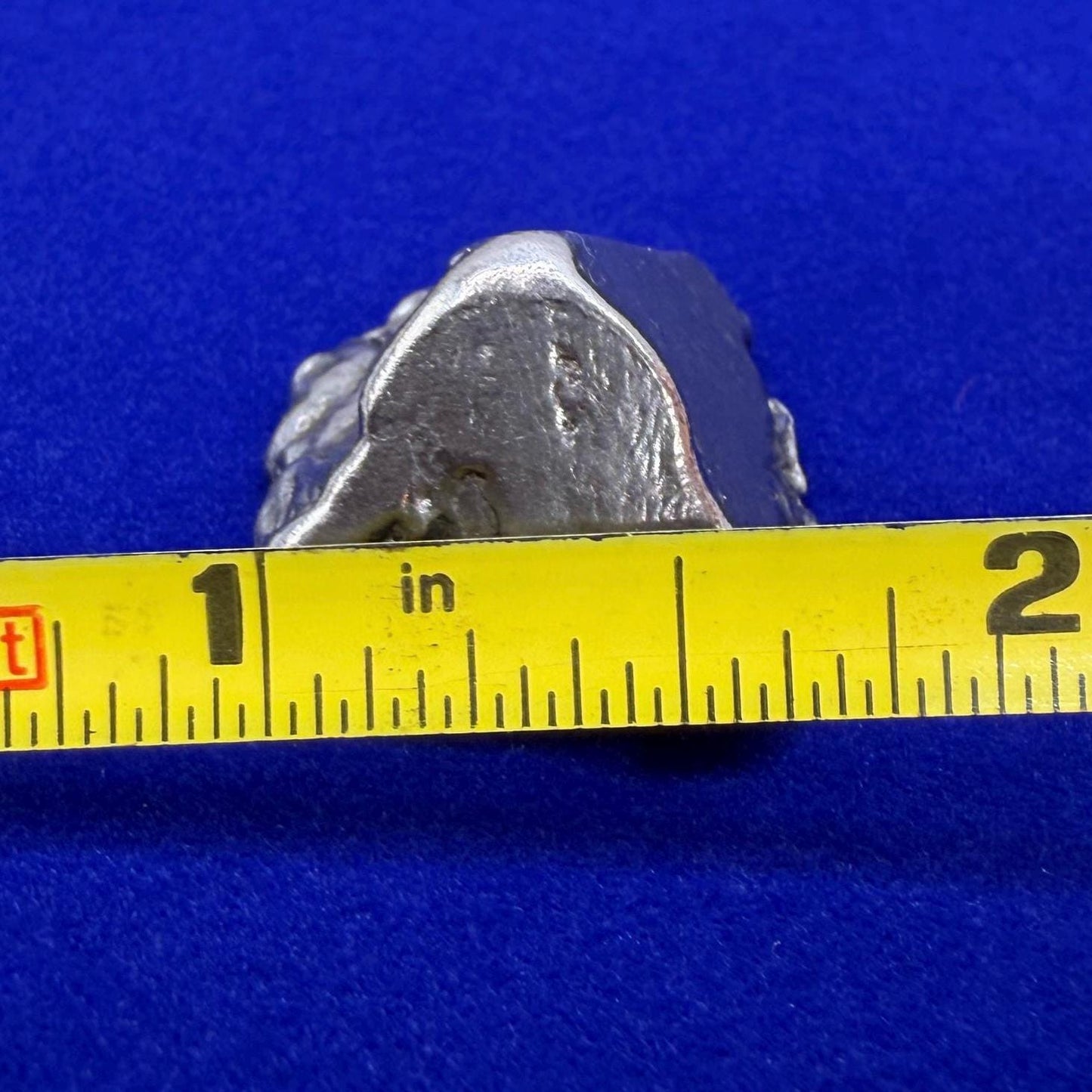Aletai Iron-Nickel Meteorite Specimen: Natural Meteorite Pyramid, Astronomy Gift, 19.12 grams