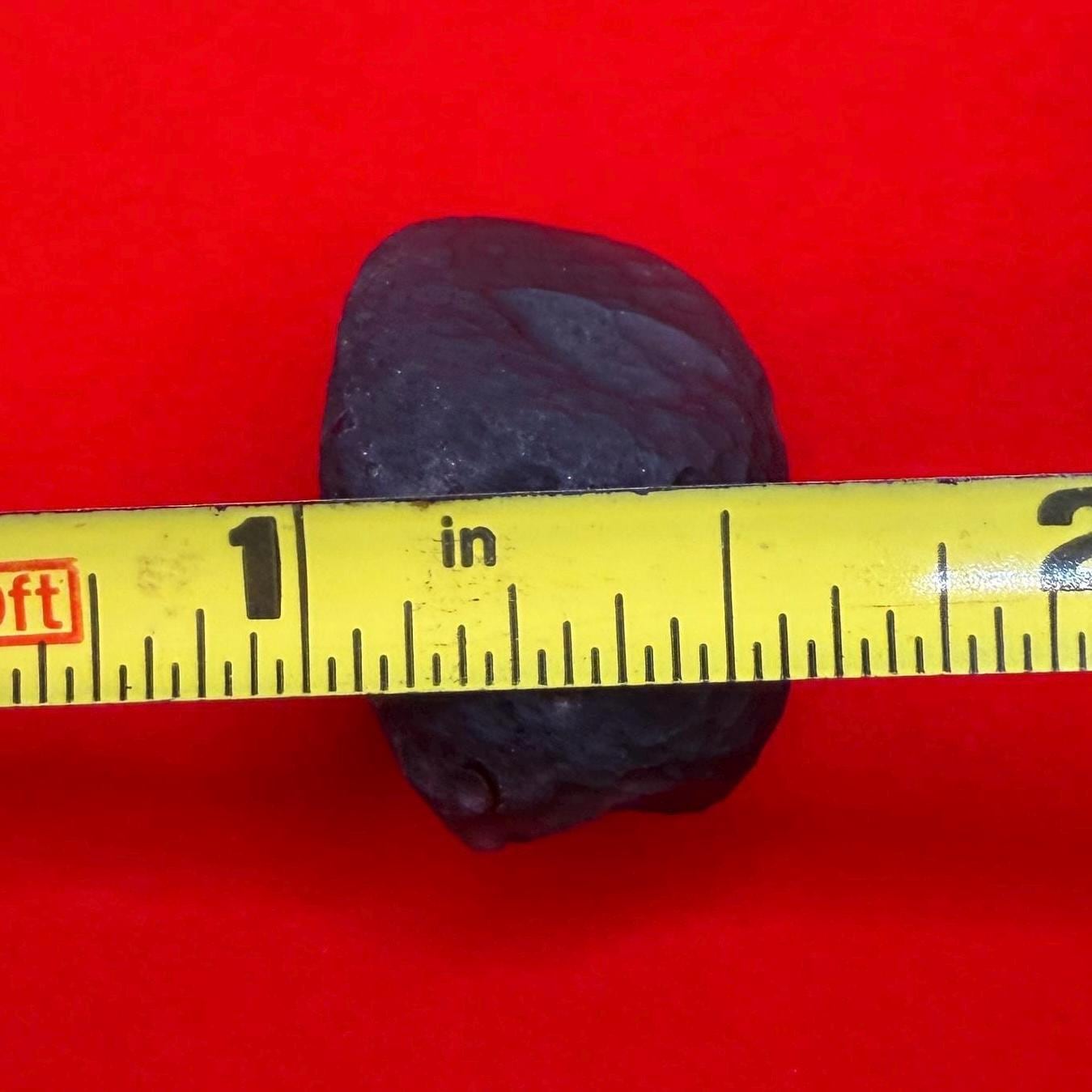 Saffordite Stone: Rare Cintamani, Arizona Tektite -5.18 Grams
