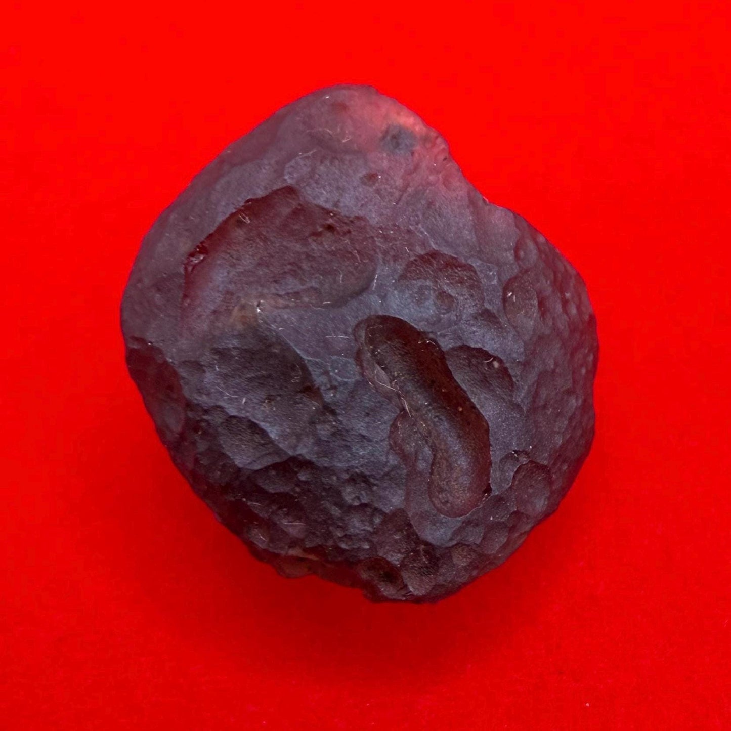 Saffordite Stone: Rare Cintamani, Arizona Tektite -4.06 Grams