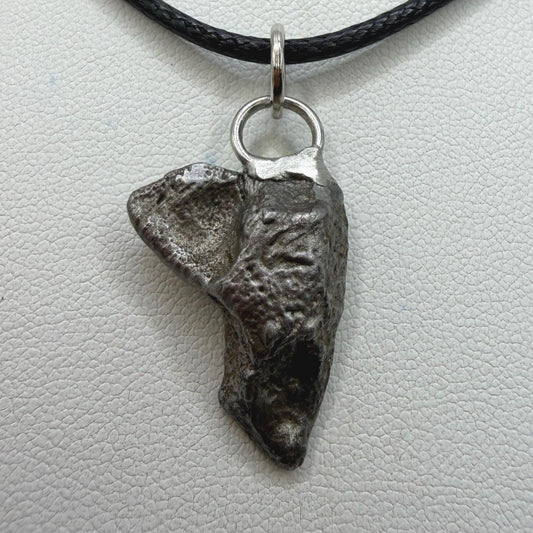 Sikhote-Alin Iron Meteorite Pendant: Astronomy Space Gift, 5.32g