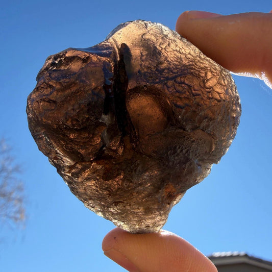 Large Colombianite Pseudotektite: Shamanic Healing Stone, 90.00 grams