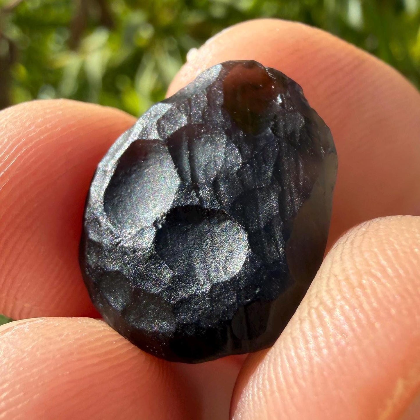 Saffordite Stone: Rare Cintamani, Arizona Tektite -3.55 Grams