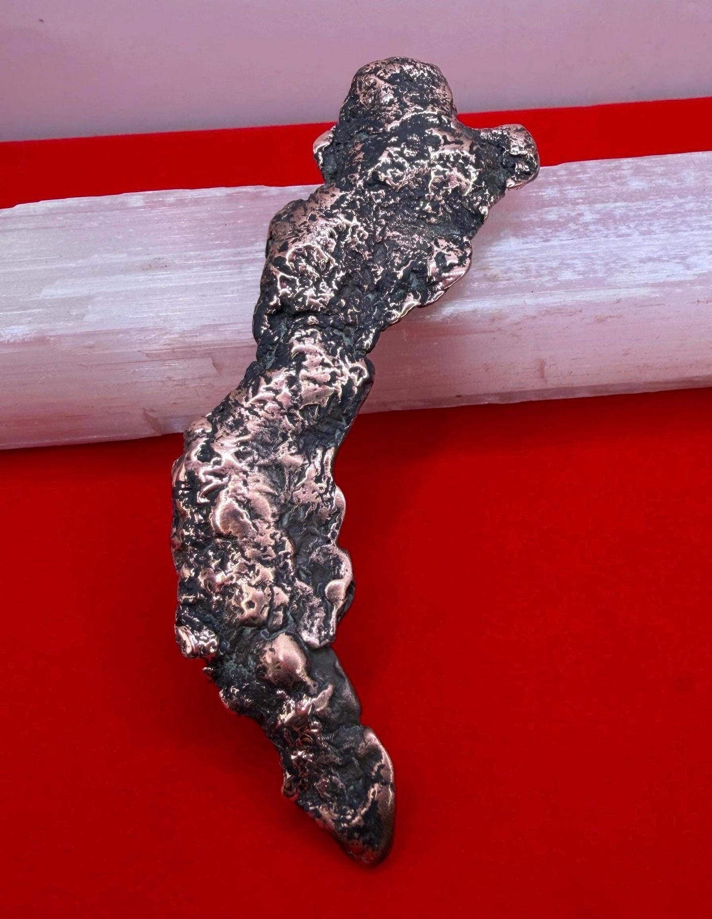 Michigan Native Float Coppe: Keweenaw Energy Grounding Stone, 57.58 grams