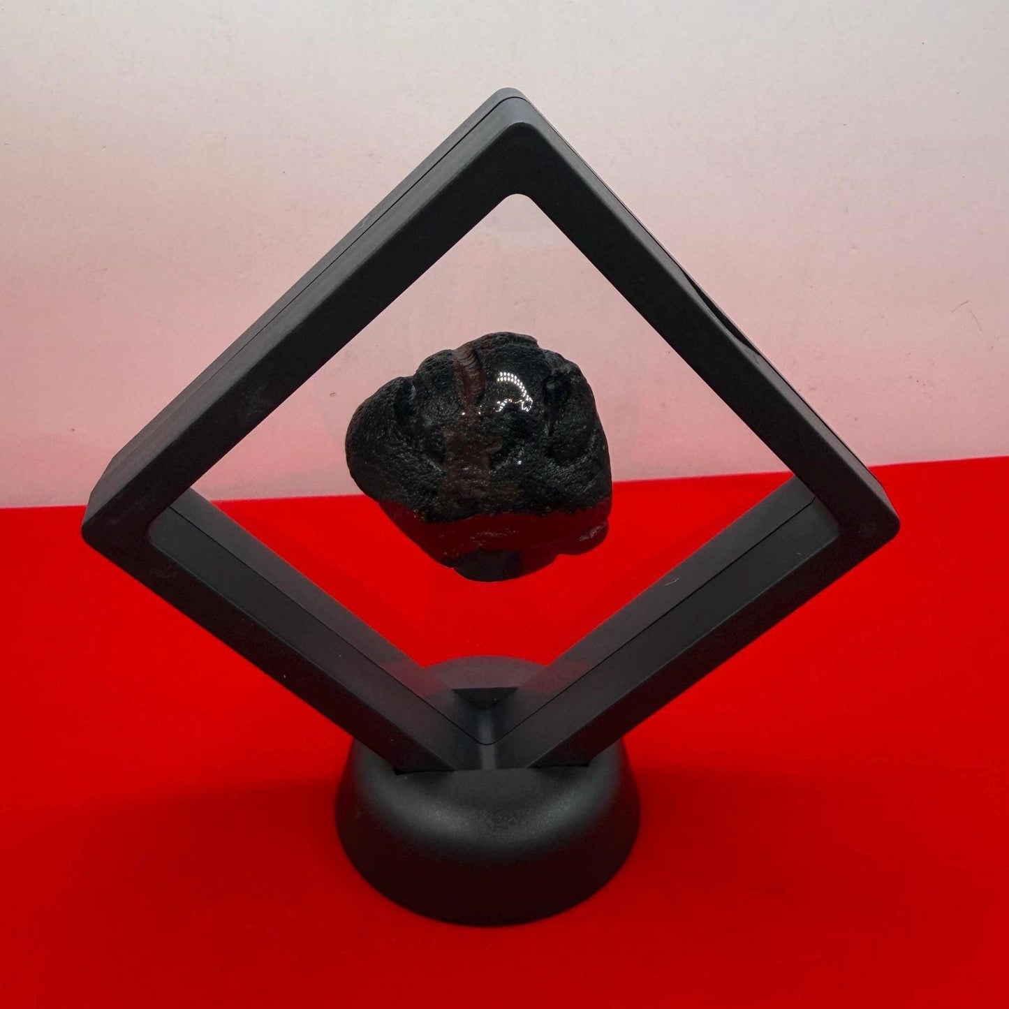 Large Philippinite Tektite, Rare Natural Impact Glass Space Stone, 55.55g