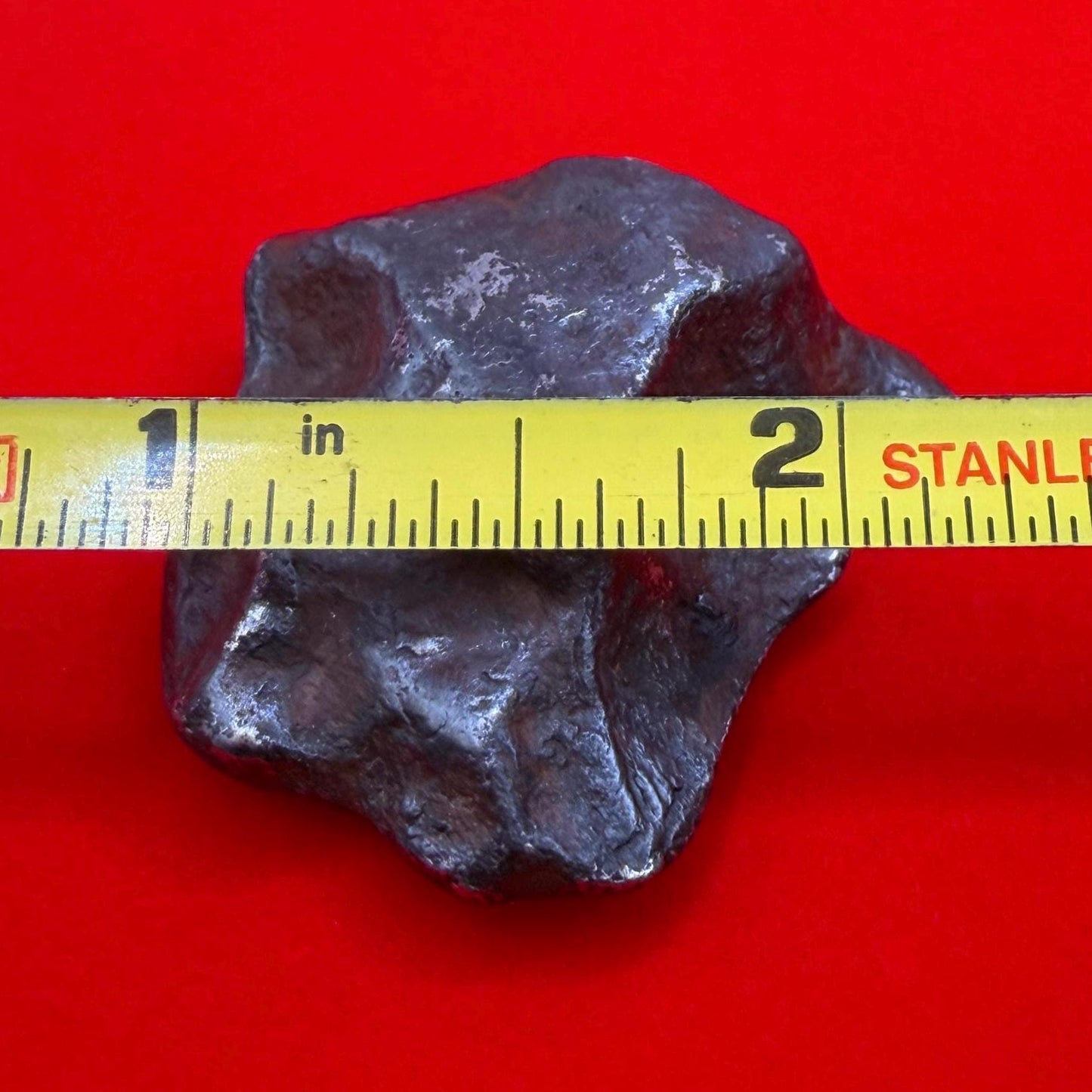 Agoudal Iron Meteorite Specimen: Authentic Meteorite, IIAB Hexahedrite, 41.25 grams