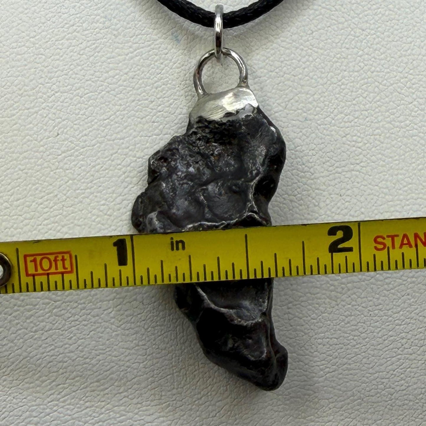 Sikhote-Alin Iron Meteorite Pendant: Astronomy Space Gift, 16.75g