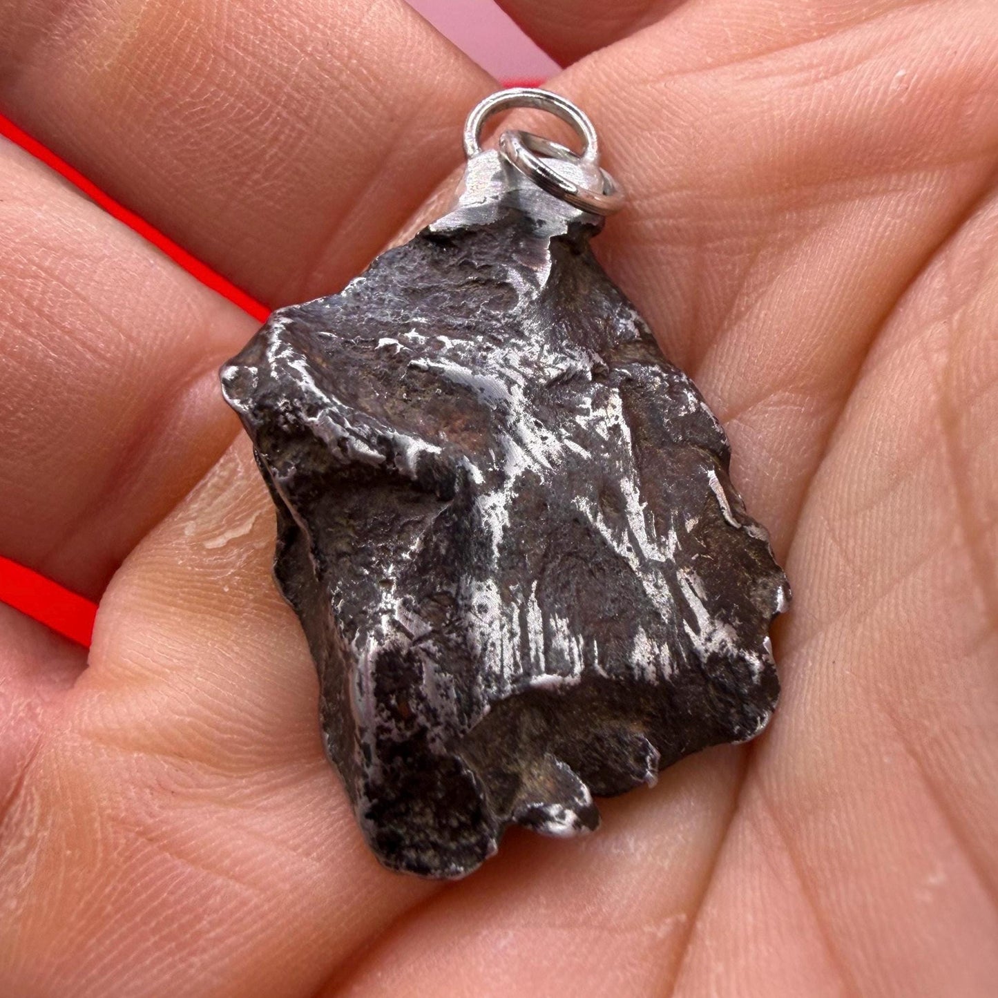 Unique Iron Meteorite Specimen Gebel Kamil, Astronomy Gift, Space Gift, Iron Meteorite, Egypt, 20.61g