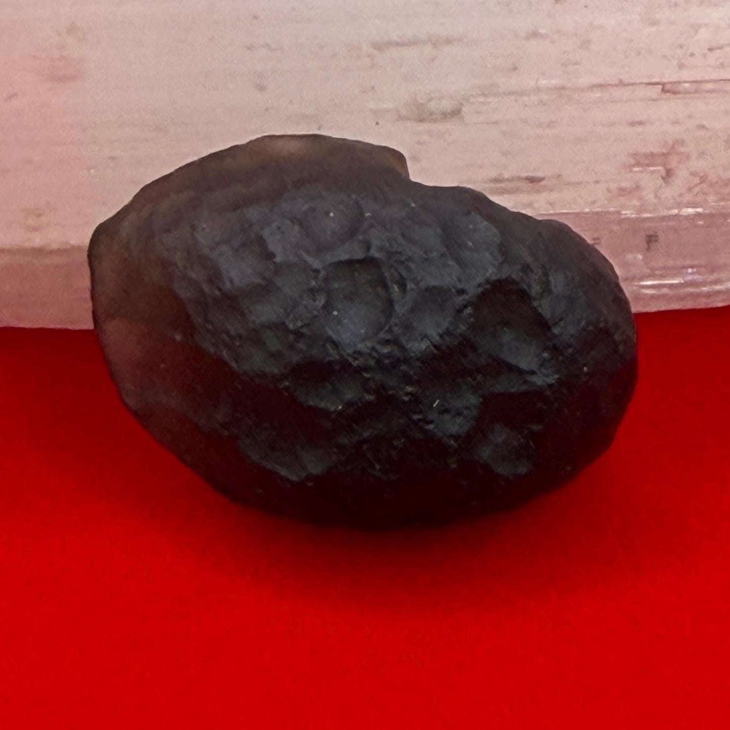 Saffordite Stone: Rare Cintamani, Arizona Tektite -3.14 Grams