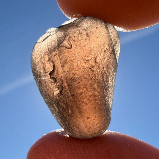 Saffordite Stone: Rare Cintamani, Arizona Tektite -4.93 Grams