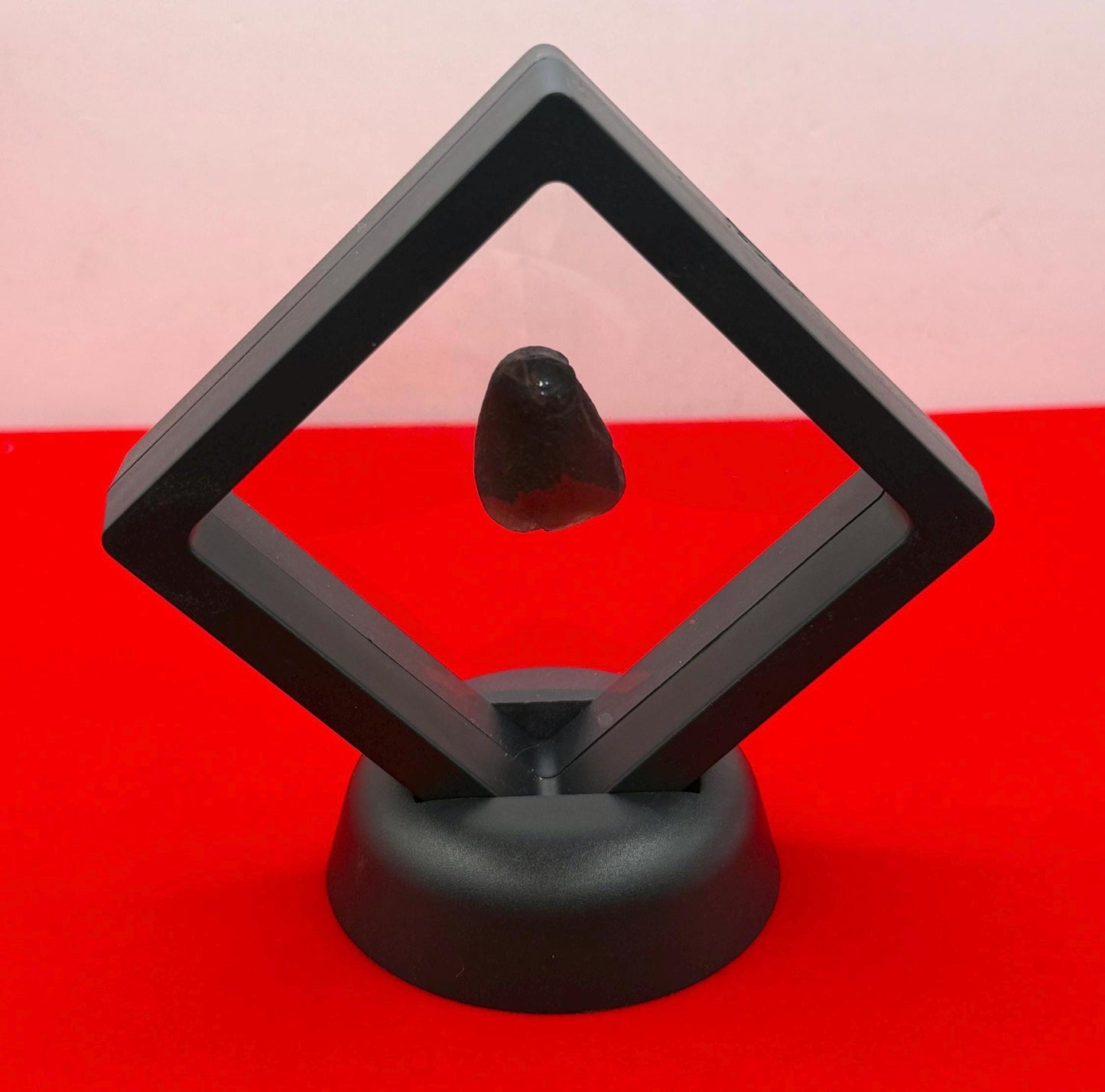 Saffordite Stone: Rare Cintamani, Arizona Tektite -4.93 Grams