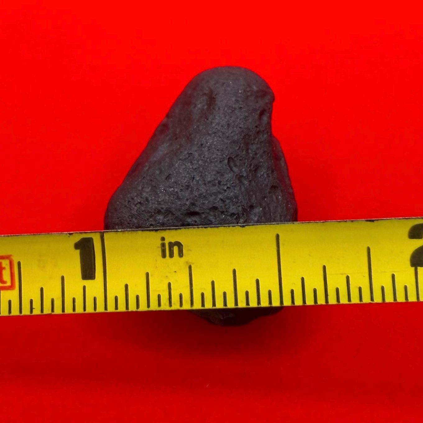 Saffordite Stone: Rare Cintamani, Arizona Tektite -4.93 Grams