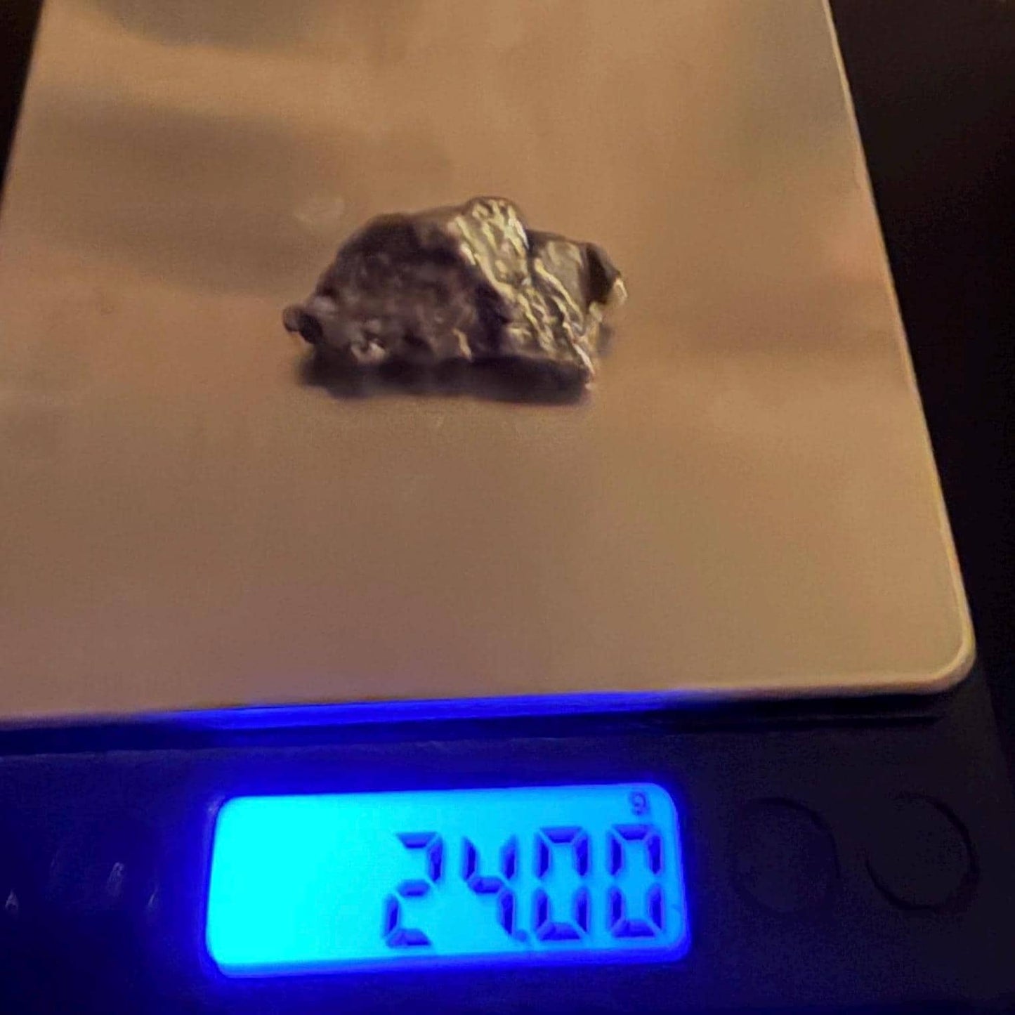 Aletai Iron-Nickel Meteorite Specimen: Astronomy Gift, COA, 24.00g