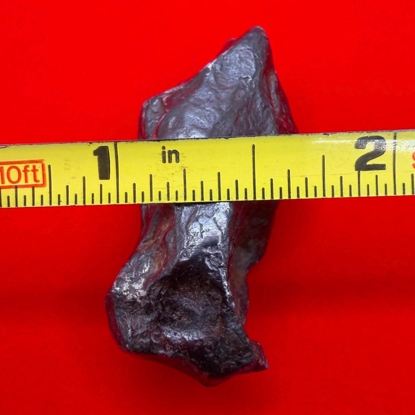 Agoudal Iron Meteorite Specimen: 46.28g, IIAB Hexahedrite, Morocco