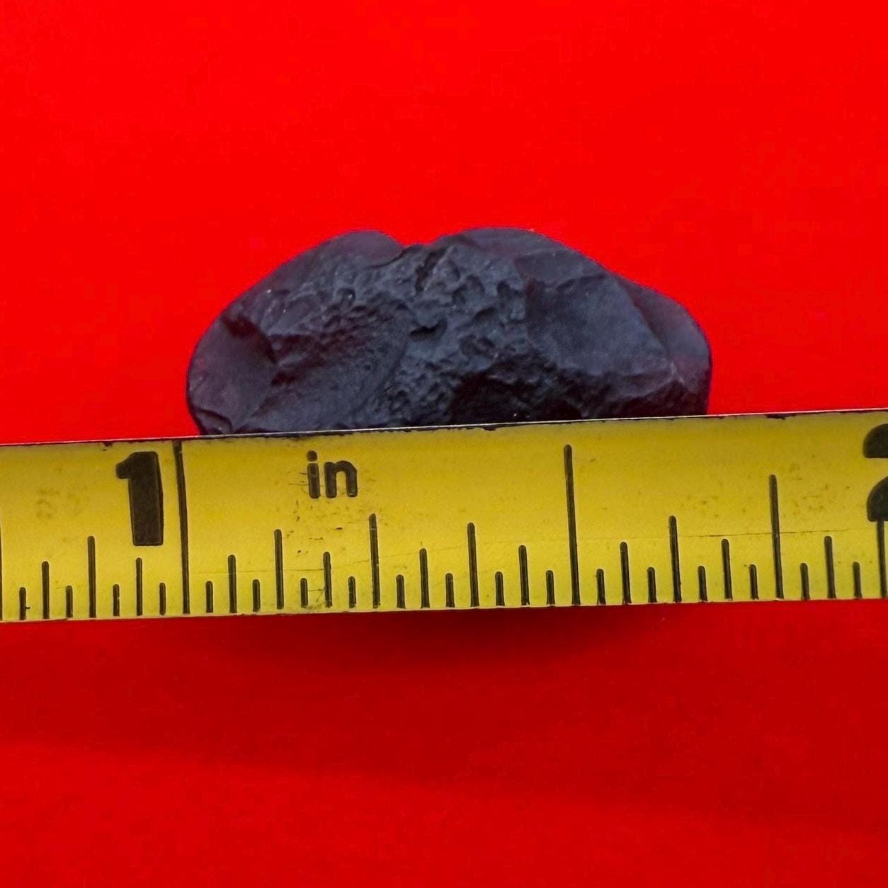 Saffordite Stone: Rare Cintamani, Arizona Tektite -3.39 Grams