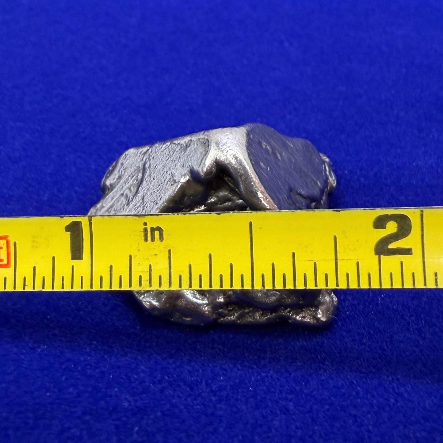Aletai Iron-Nickel Meteorite Specimen: Natural Meteorite Pyramid, Astronomy Gift, 19.12 grams