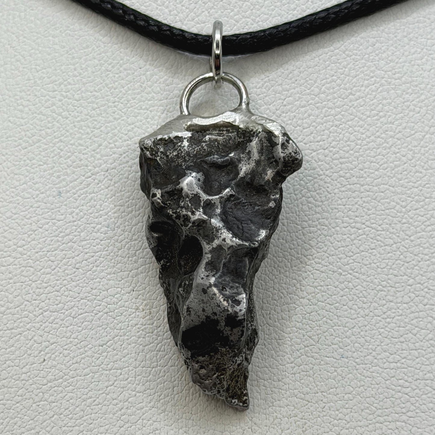 Sikhote-Alin Iron Meteorite Pendant: Astronomy Space Gift, 9.51g