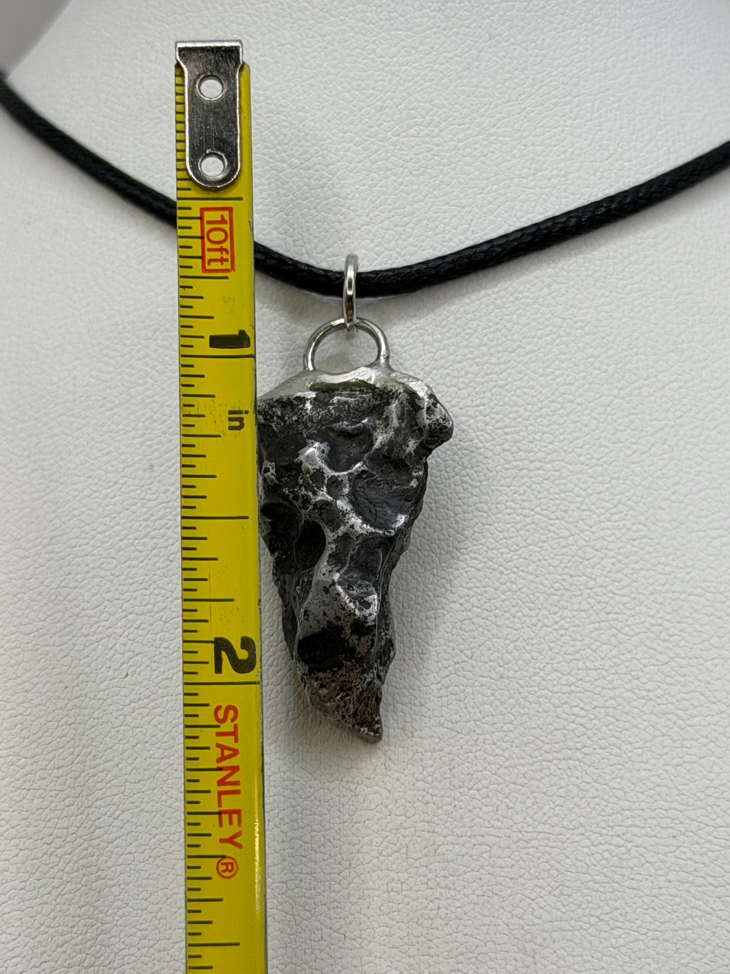 Sikhote-Alin Iron Meteorite Pendant: Astronomy Space Gift, 9.51g