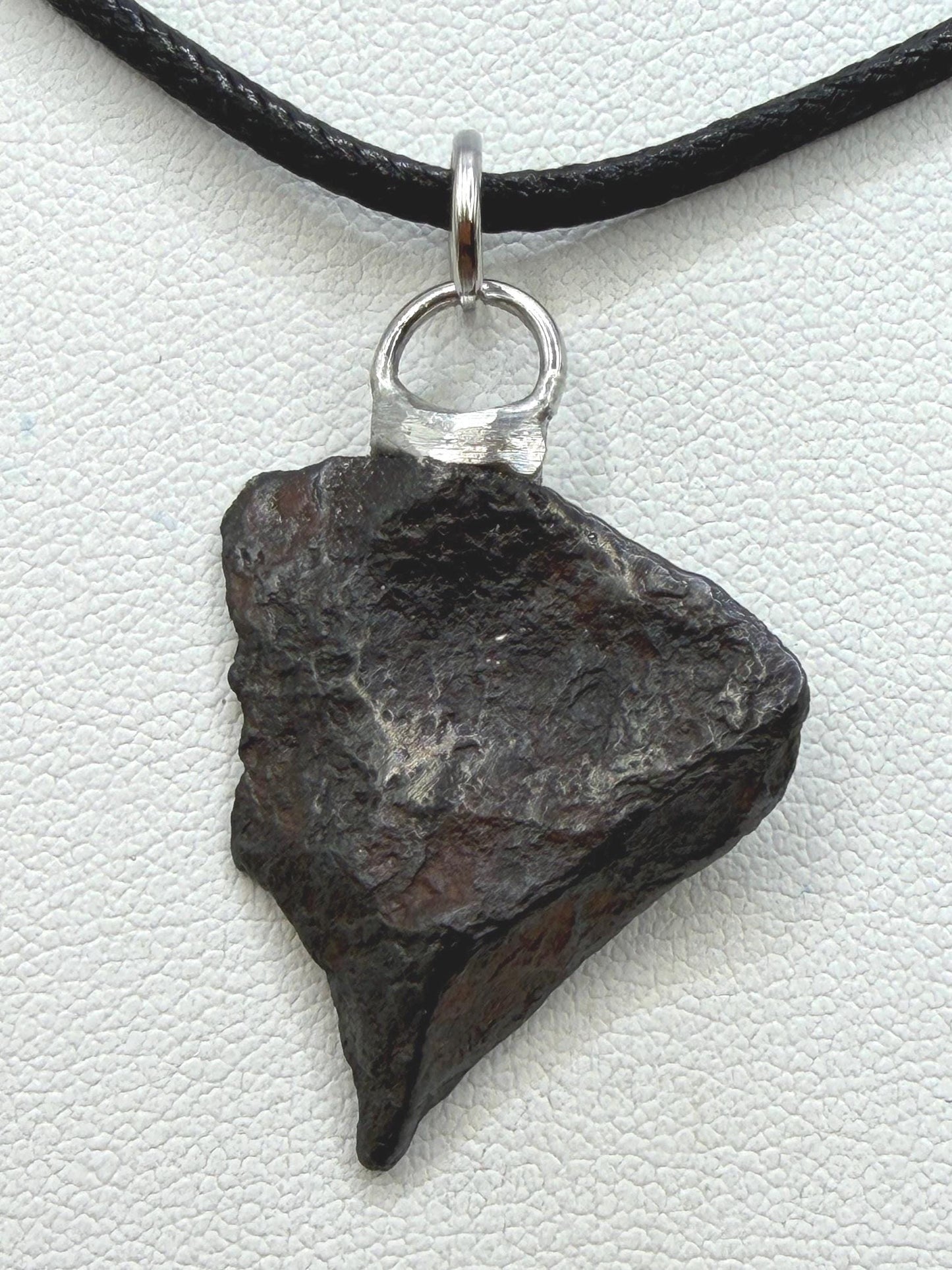 Canyon Diablo Iron Meteorite Pendant: Arizona Space Gift, 5.33g