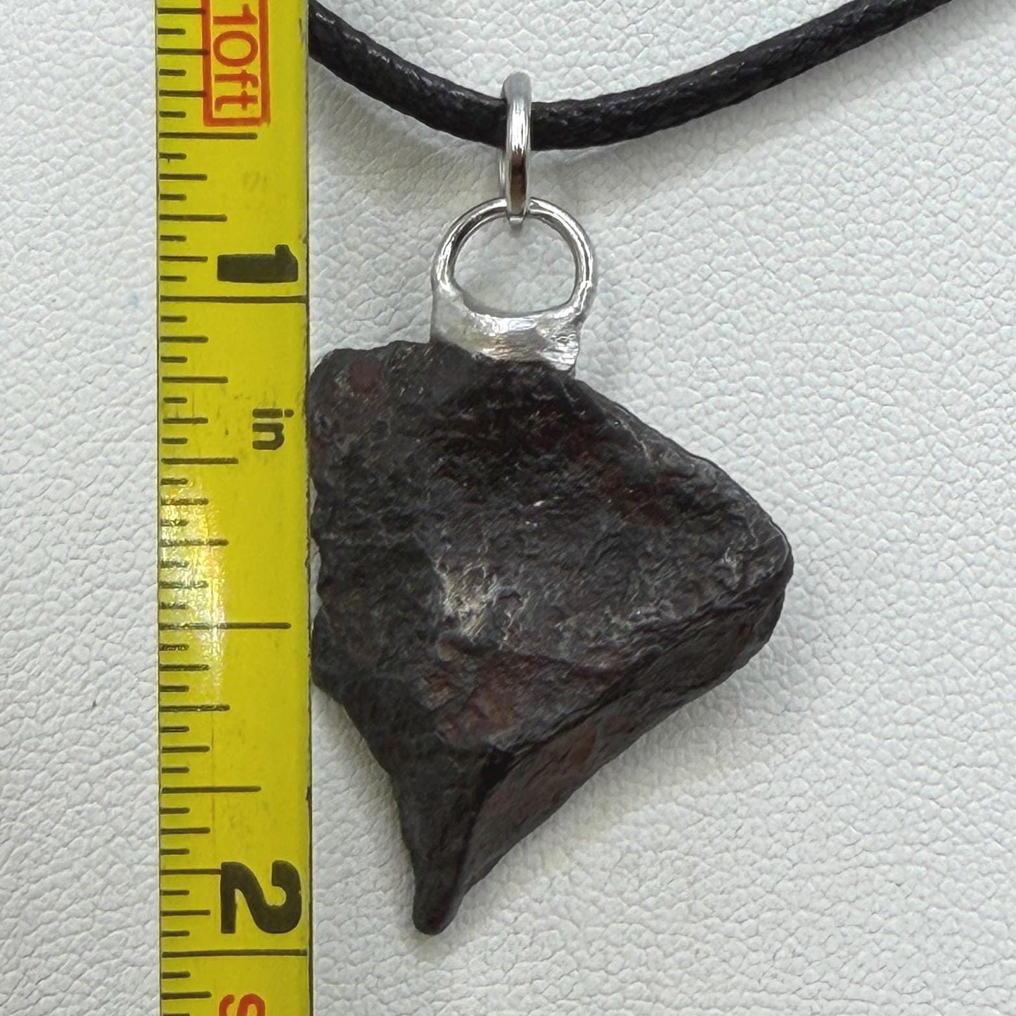Canyon Diablo Iron Meteorite Pendant: Arizona Space Gift, 5.33g
