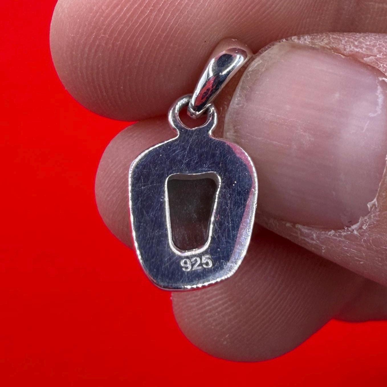 Authentic Moldavite Tektite Pendant: Czech Republic, Reiki Energy, 1.99 gram