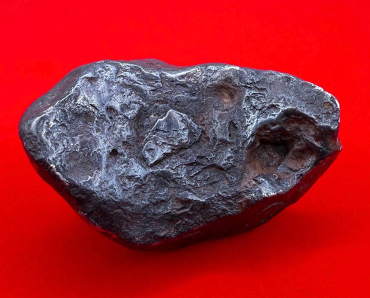 Agoudal Iron Meteorite Specimen: 56.01g, IIAB Hexahedrite, Morocco