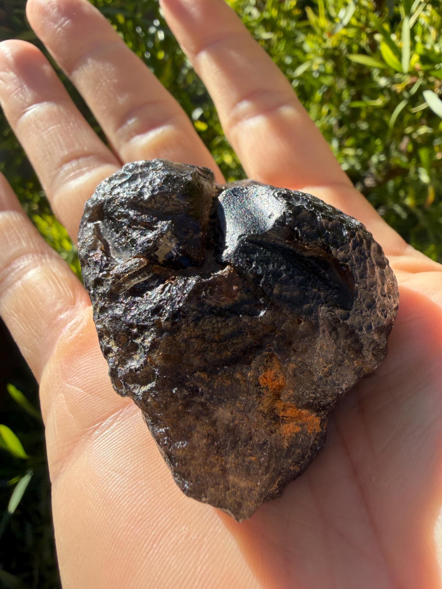 Large Colombianite Pseudotektite: Shamanic Healing Stone, 90.00 grams